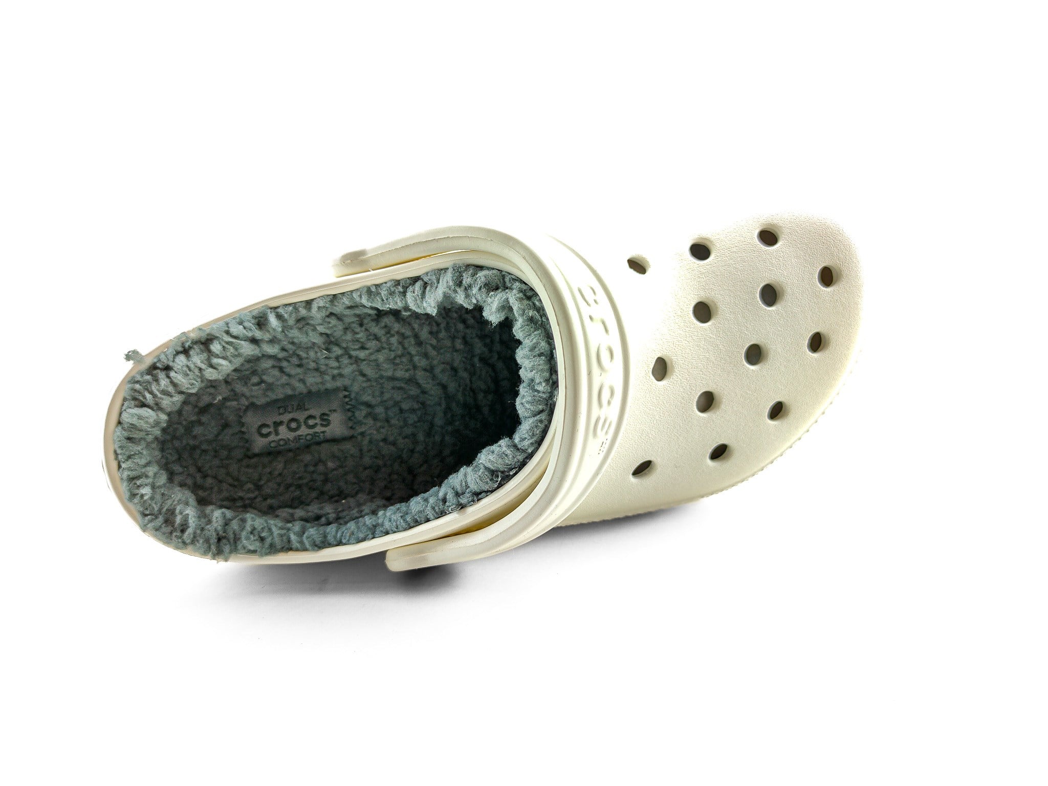 Crocs Terlik Classic Lined Kürklü 203591 BEYAZ - Crocs