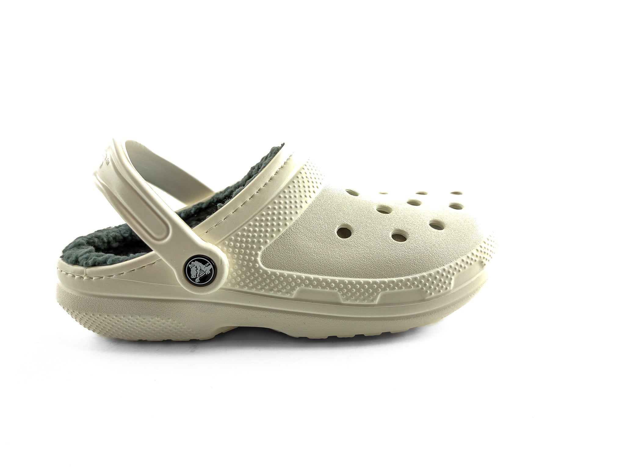 Crocs Terlik Classic Lined Kürklü 203591 BEYAZ - Crocs
