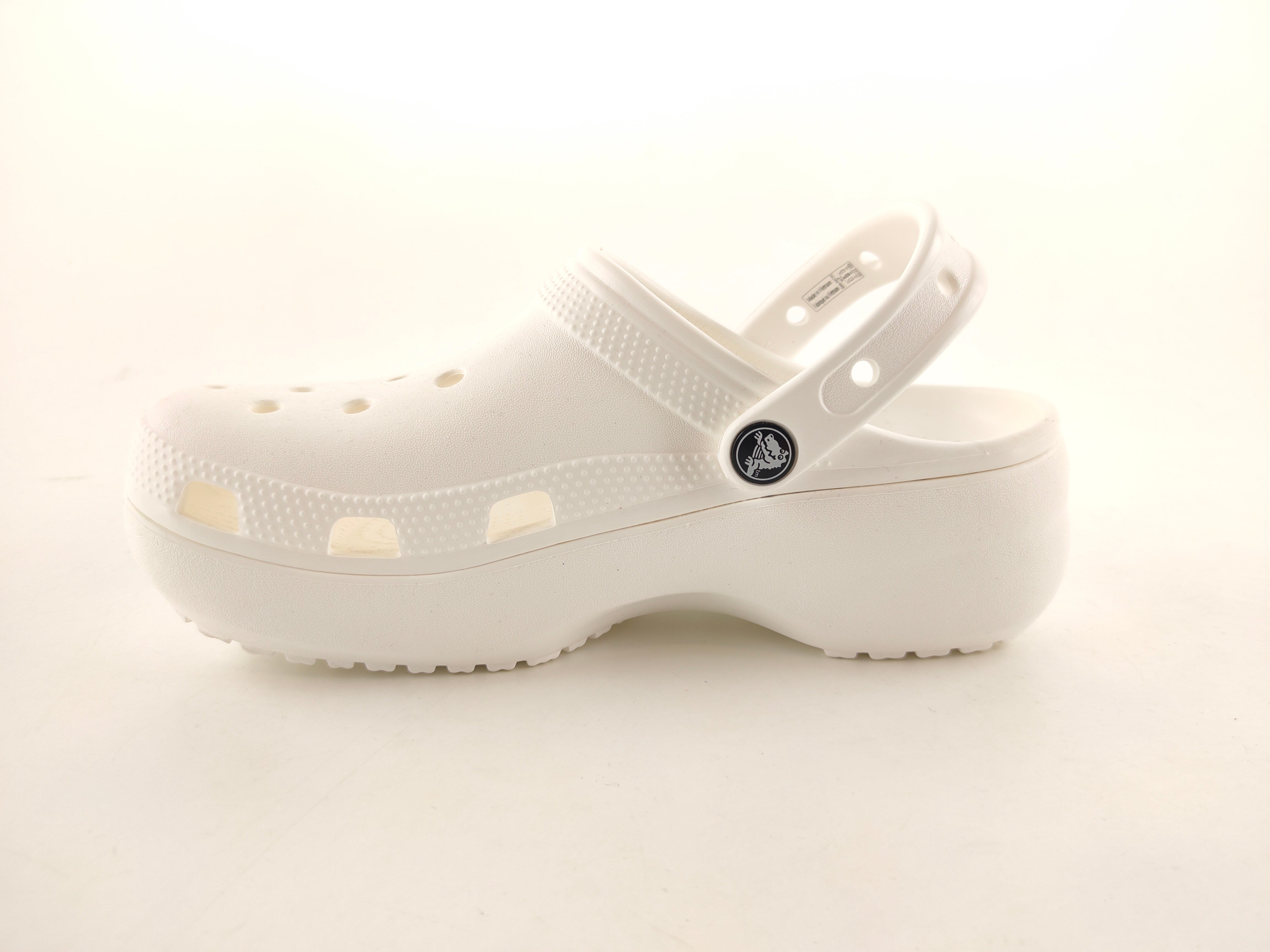 Crocs Terlik Classic Platform 206750 BEYAZ - Crocs
