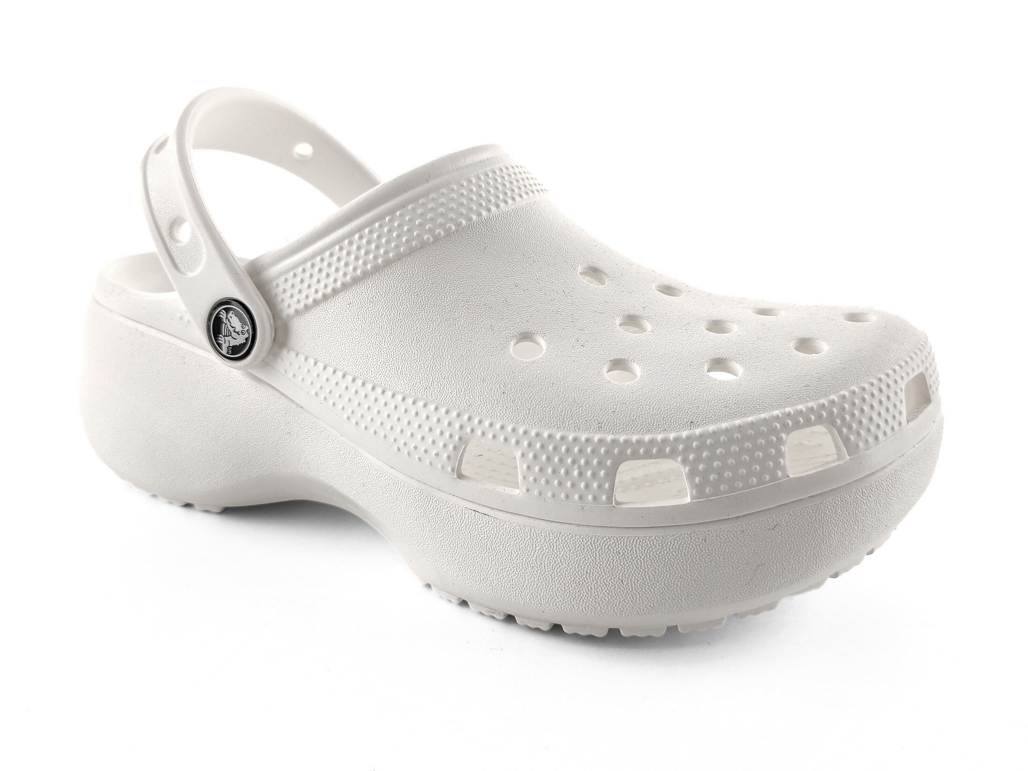 Crocs Terlik Classic Platform 206750 BEYAZ - Crocs
