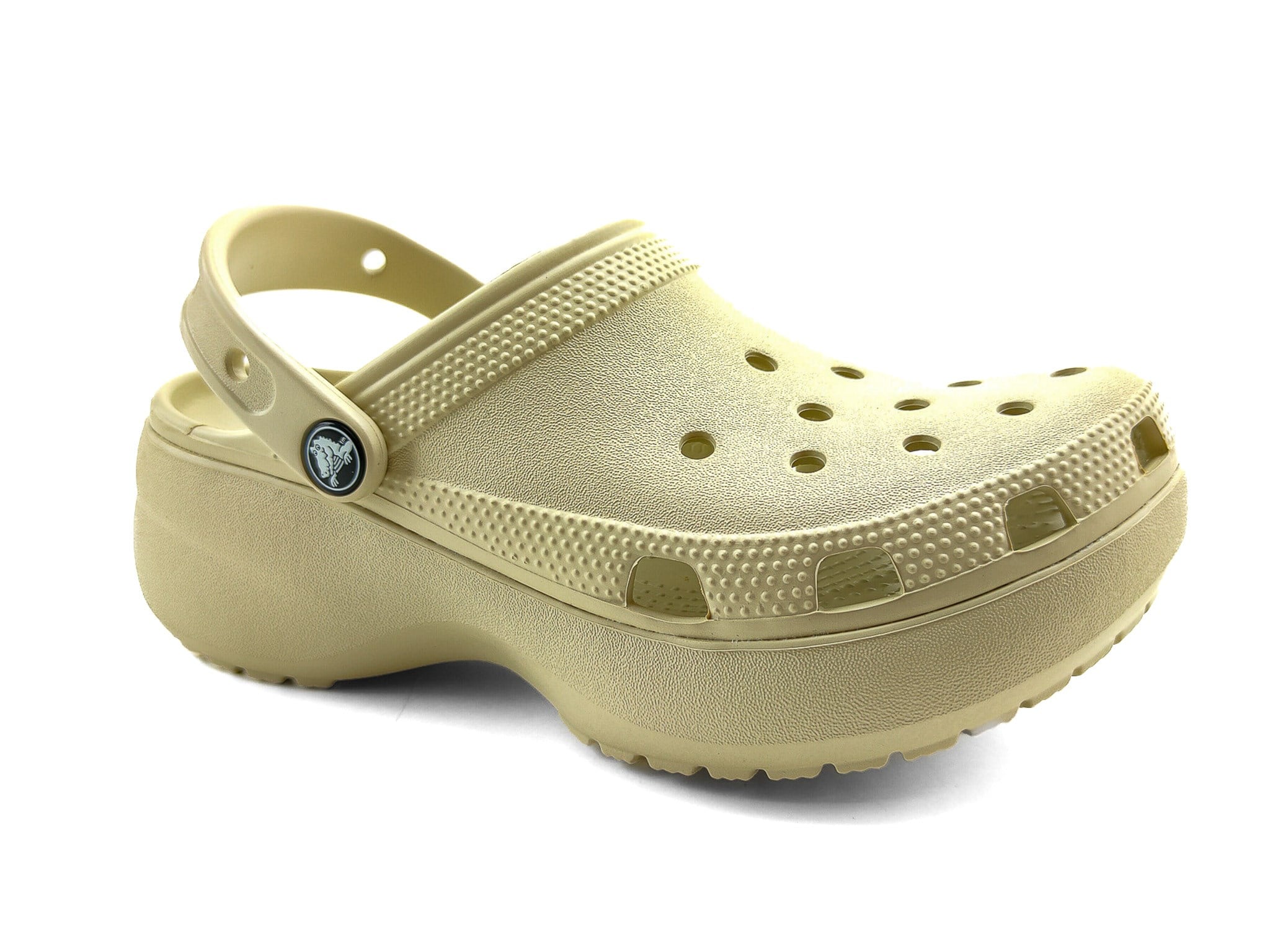 Crocs Terlik Classic Platform 206750 KREM - Crocs