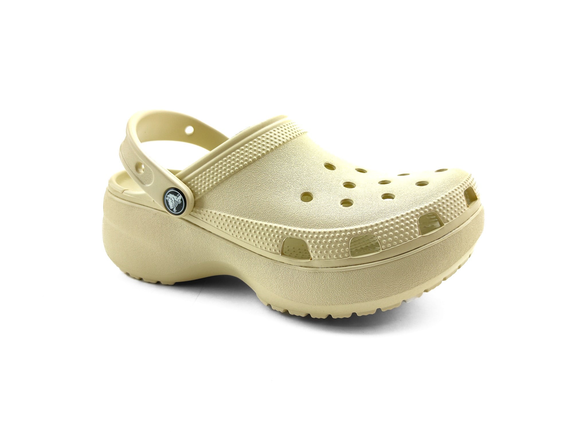 Crocs Terlik Classic Platform 206750 KREM - Crocs