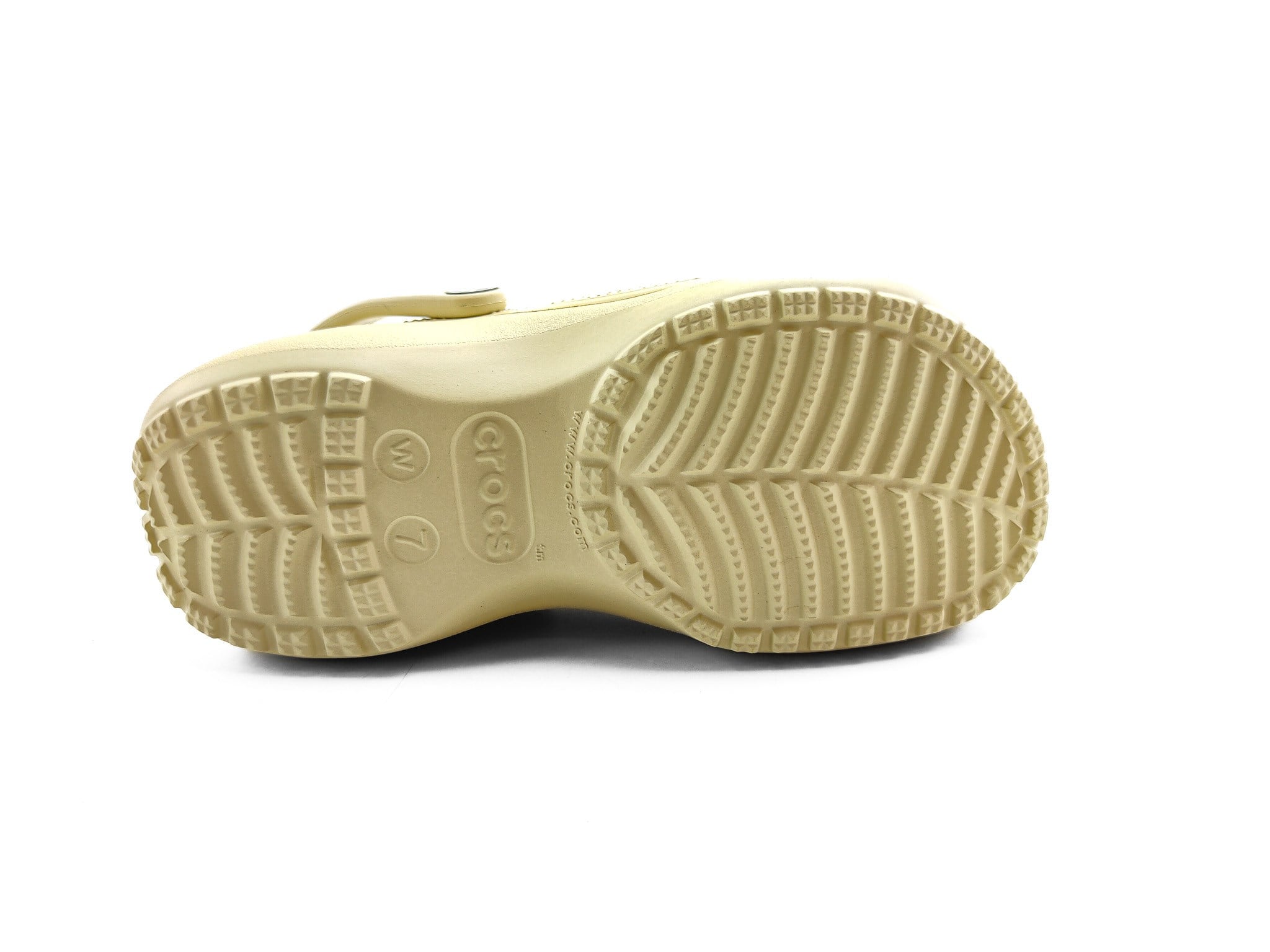 Crocs Terlik Classic Platform 206750 KREM - Crocs