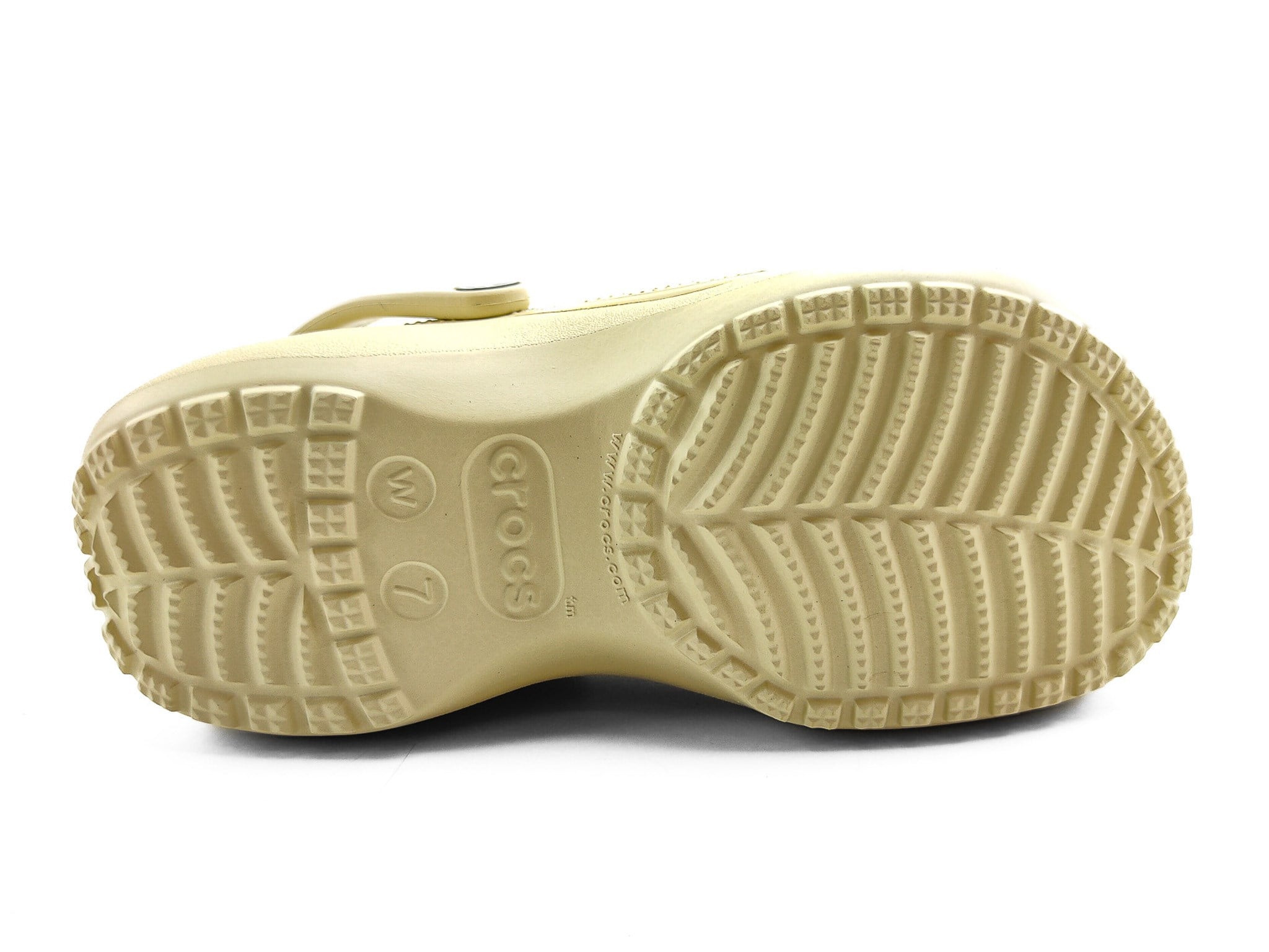Crocs Terlik Classic Platform 206750 KREM - Crocs