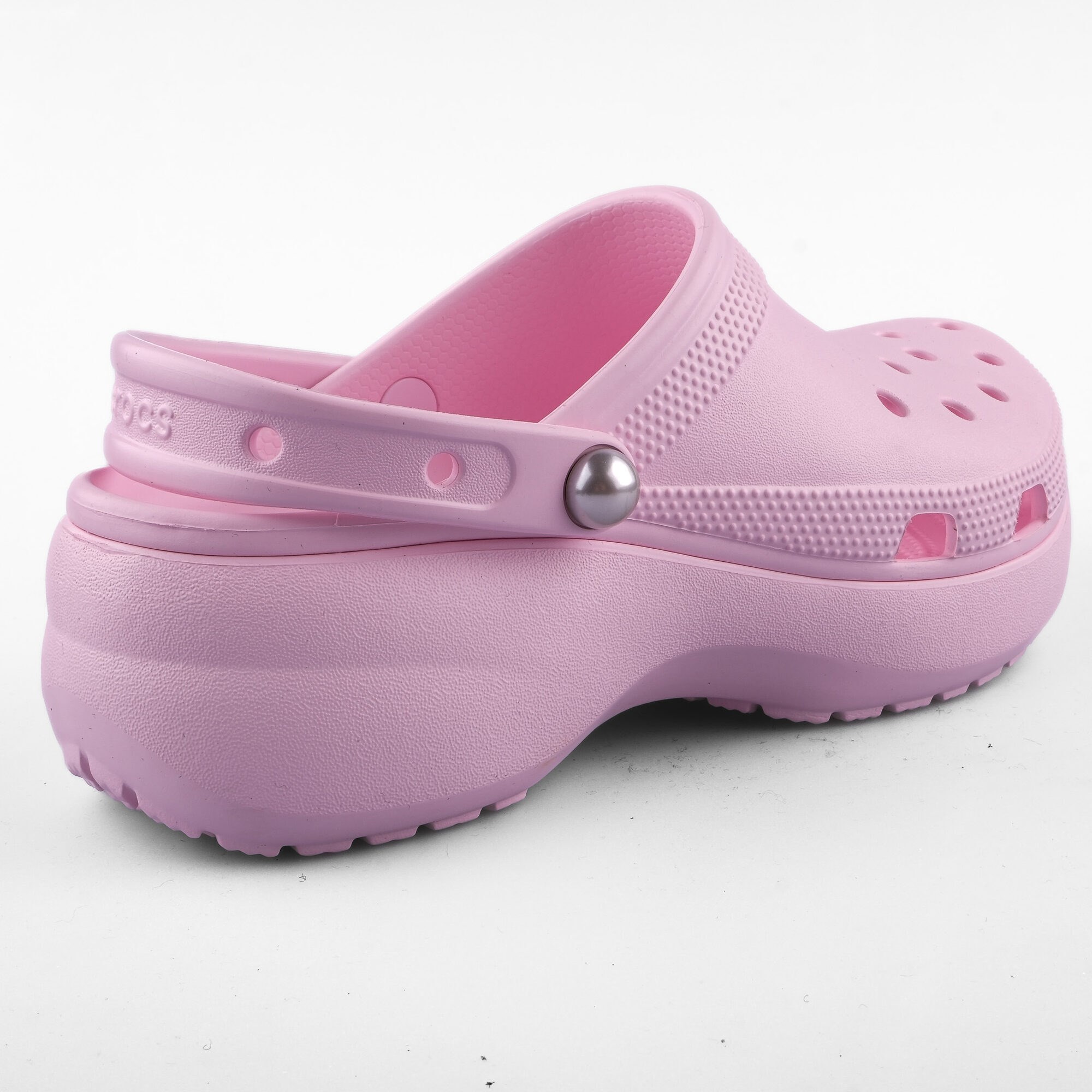 Crocs Terlik Classic Platform Pearl Clog 211231 PEMBE - Crocs