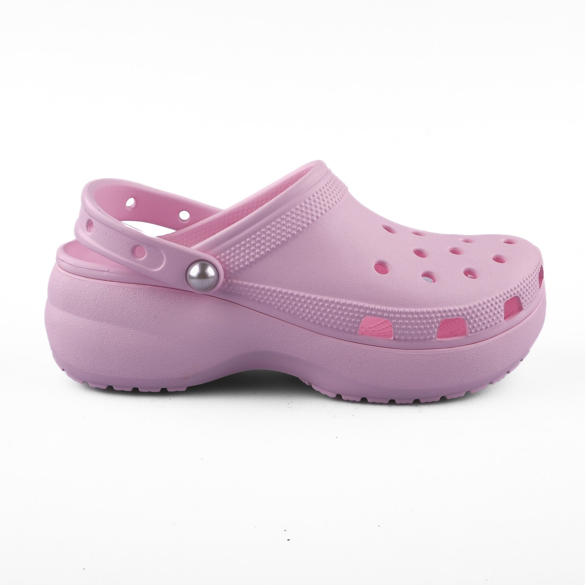 Crocs Terlik Classic Platform Pearl Clog 211231 PEMBE - Crocs