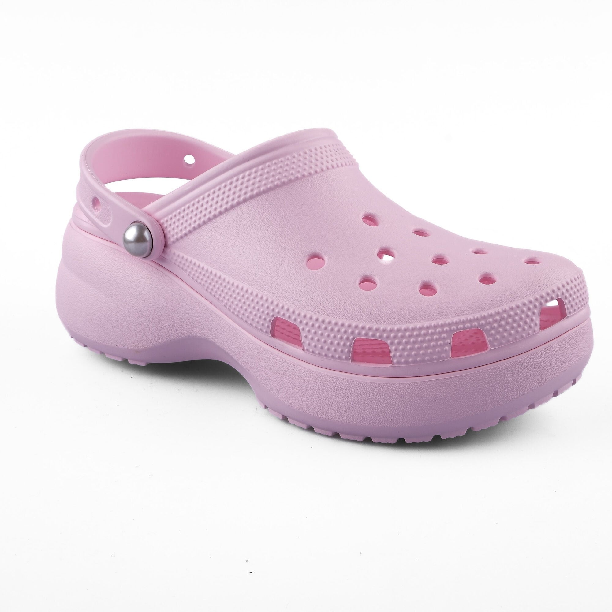 Crocs Terlik Classic Platform Pearl Clog 211231 PEMBE - Crocs