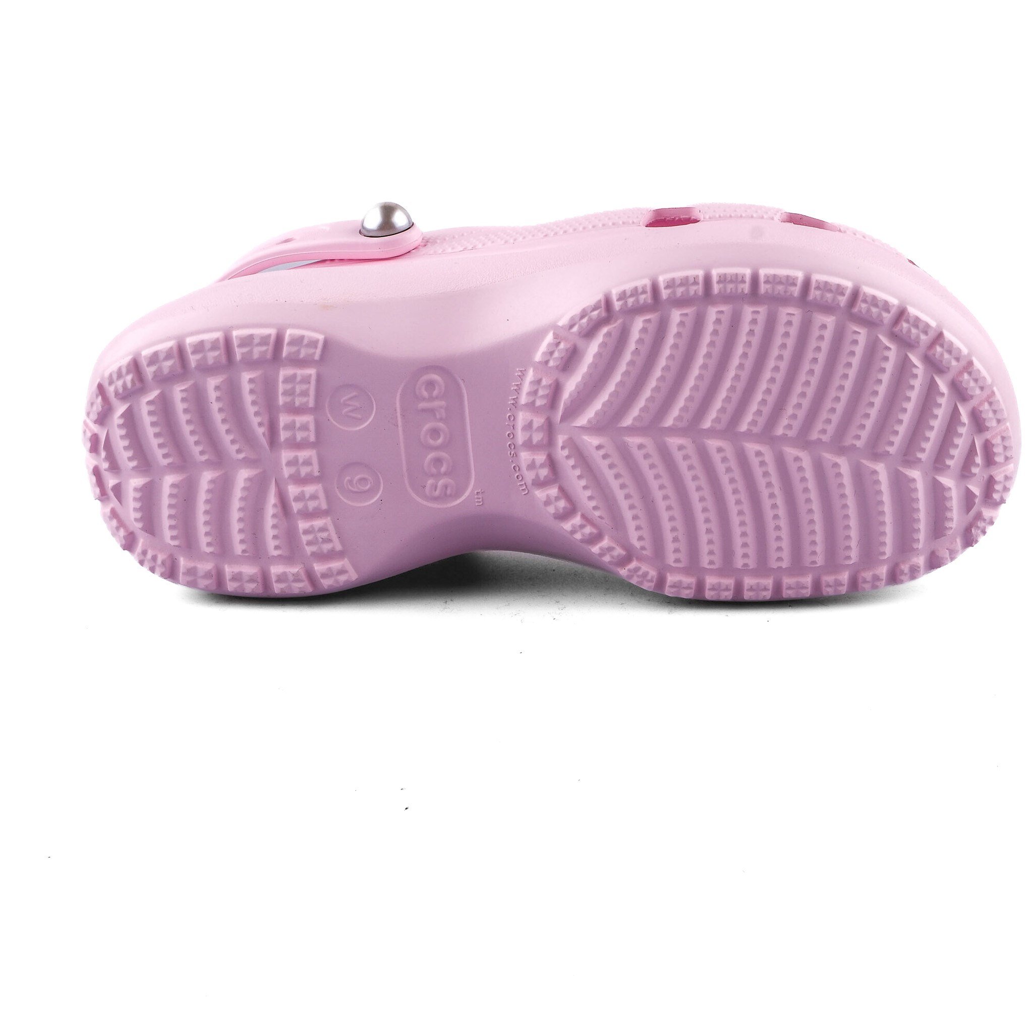 Crocs Terlik Classic Platform Pearl Clog 211231 PEMBE - Crocs