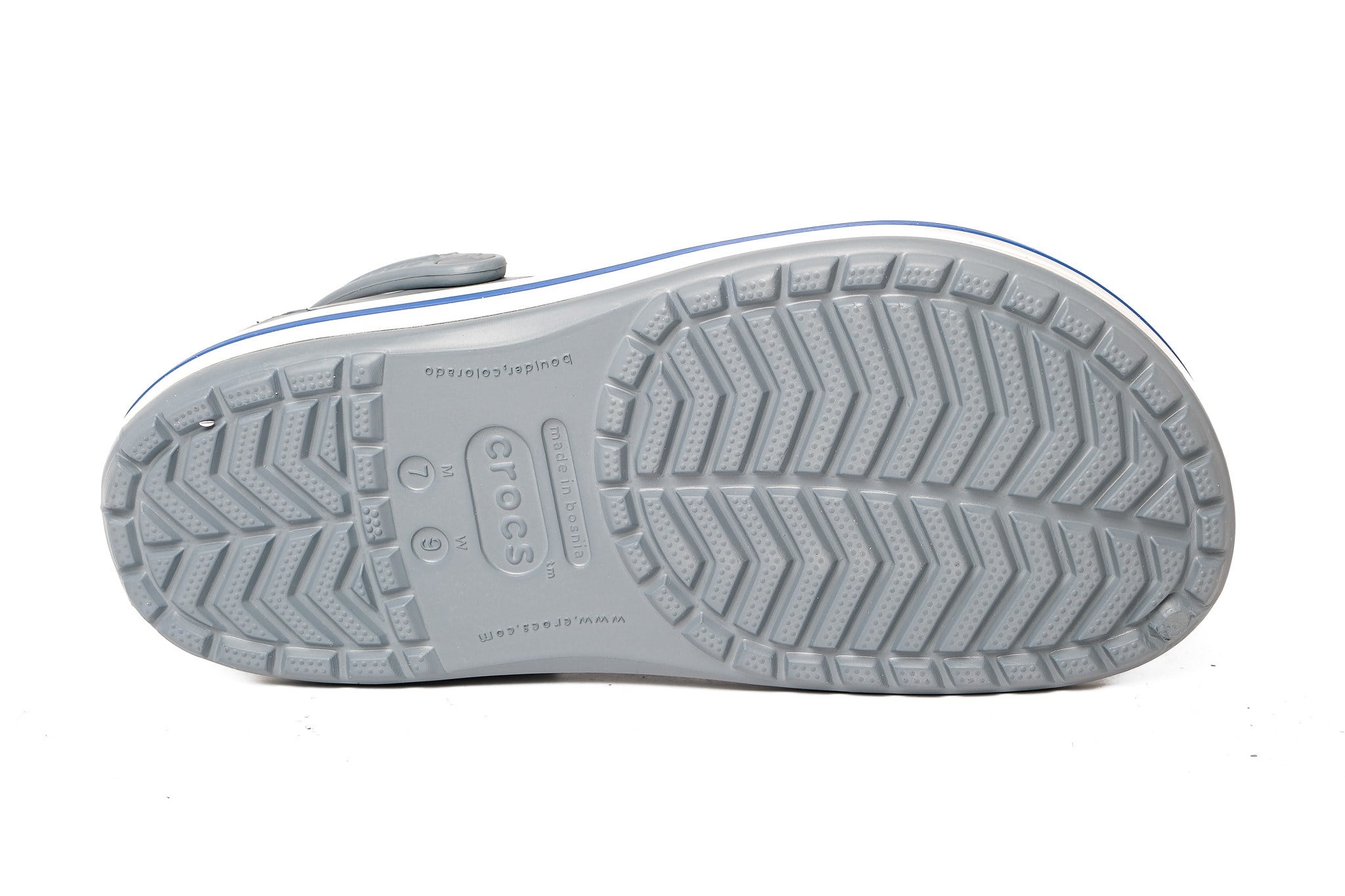 Crocs Terlik Crocband 11016 GRİ-BEYAZ - Crocs