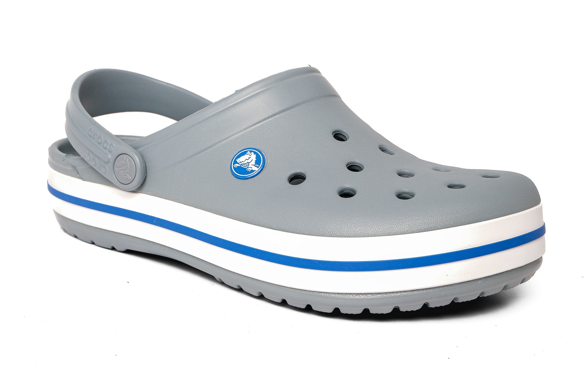 Crocs Terlik Crocband 11016 GRİ-BEYAZ - Crocs