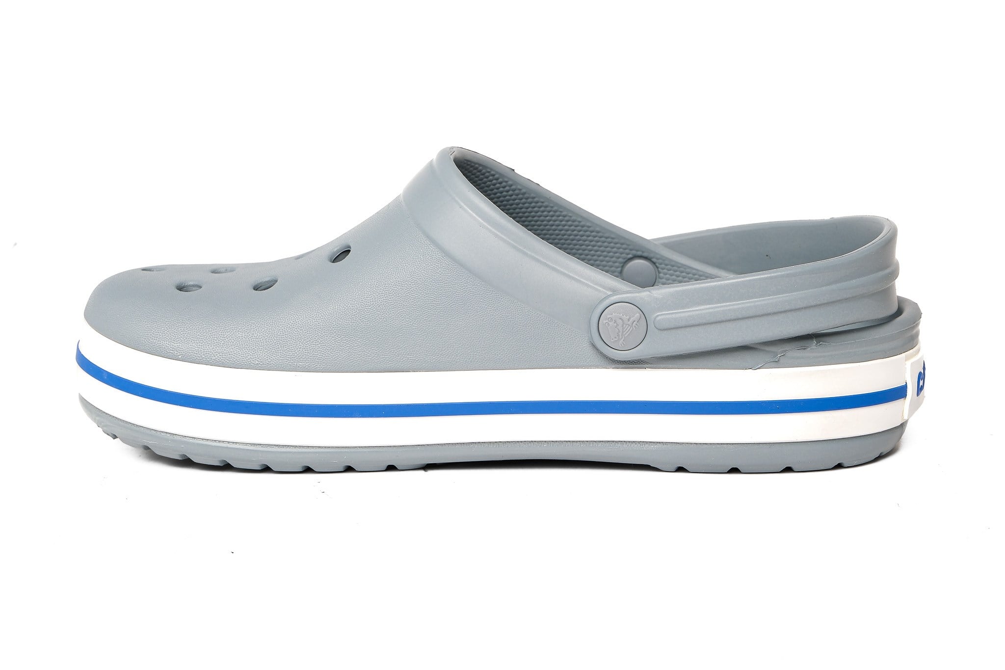 Crocs Terlik Crocband 11016 GRİ-BEYAZ - Crocs