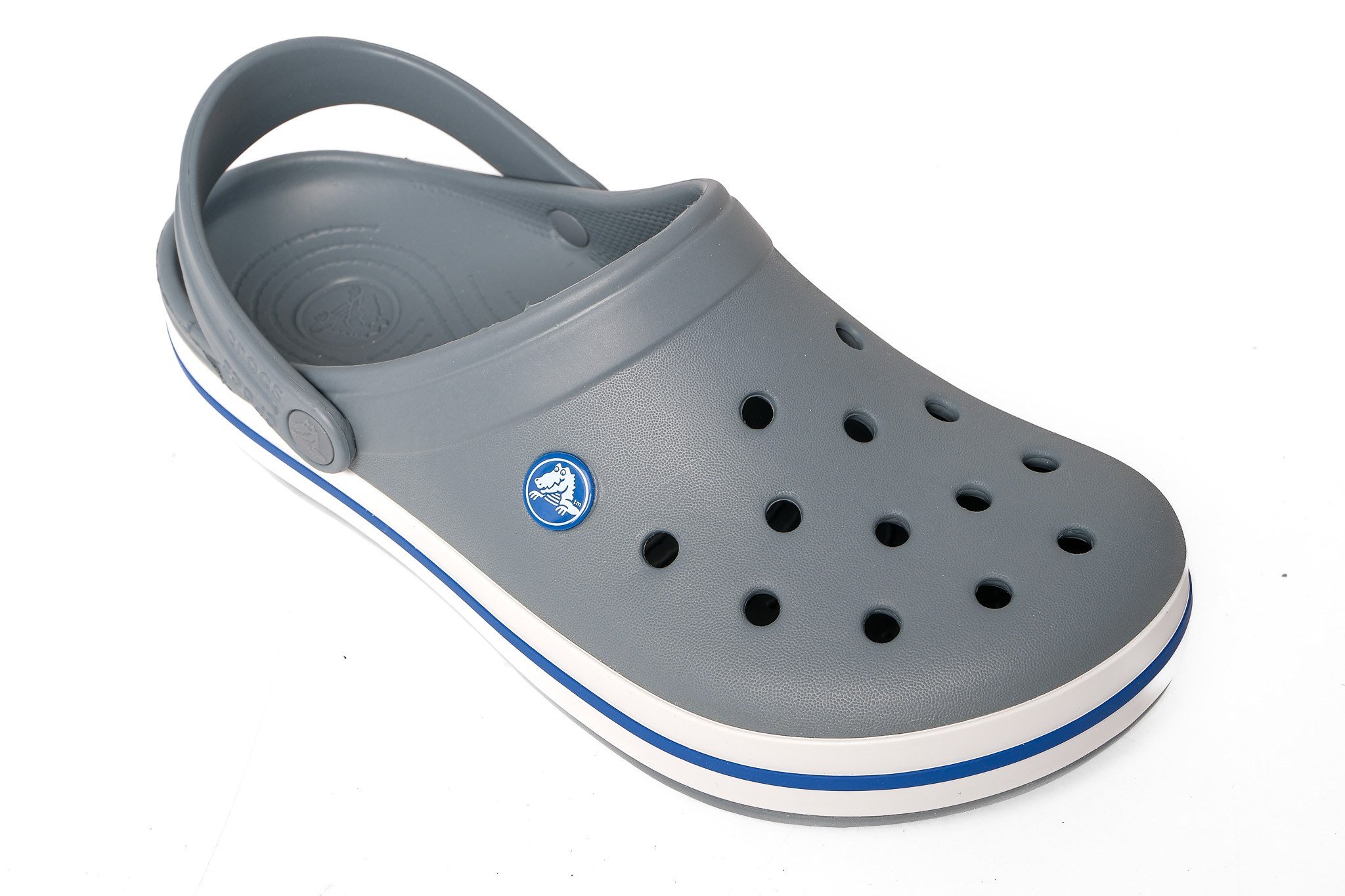 Crocs Terlik Crocband 11016 GRİ-BEYAZ - Crocs