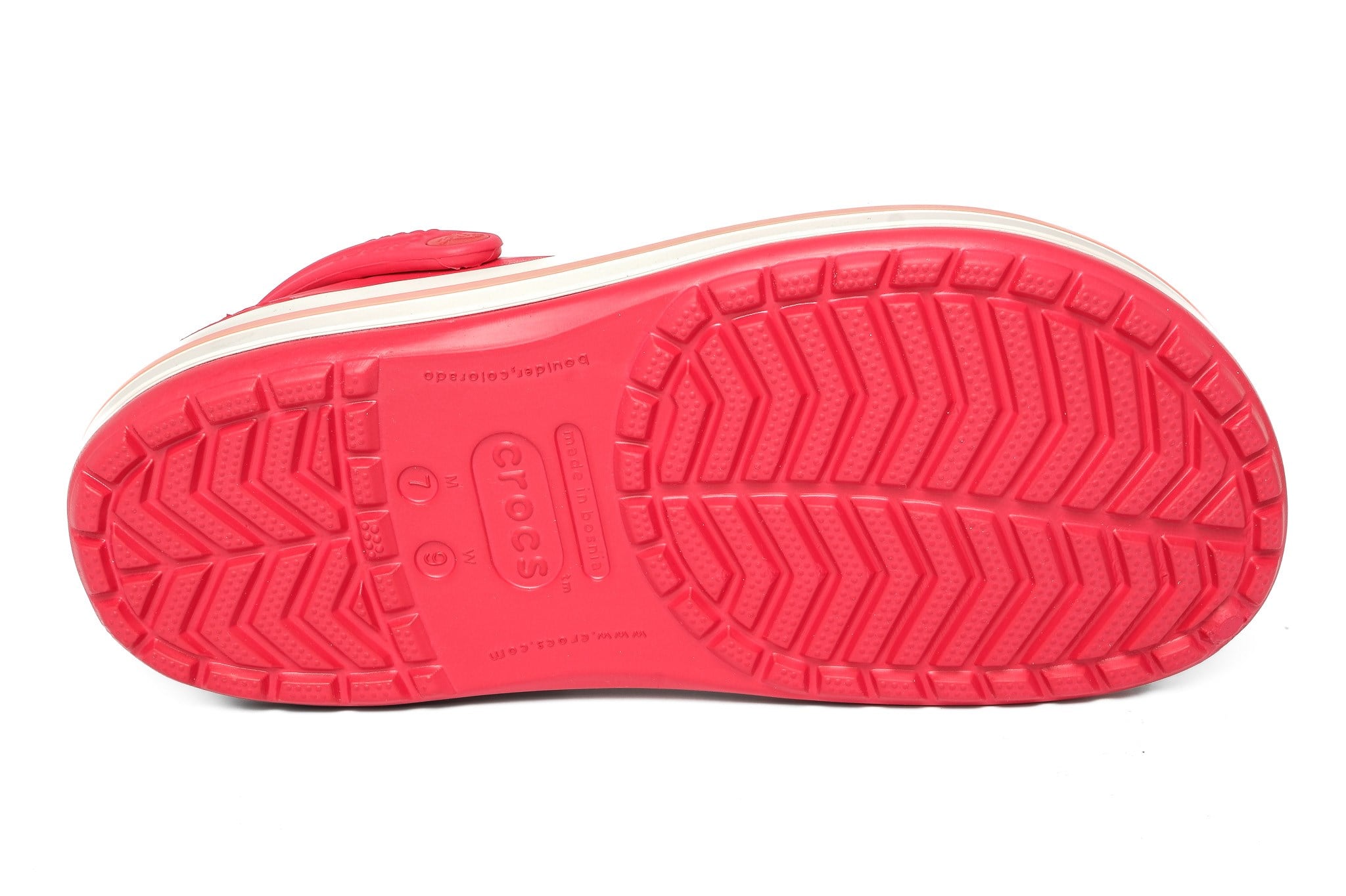 Crocs Terlik Crocband 11016 KIRMIZI - BEYAZ - Crocs