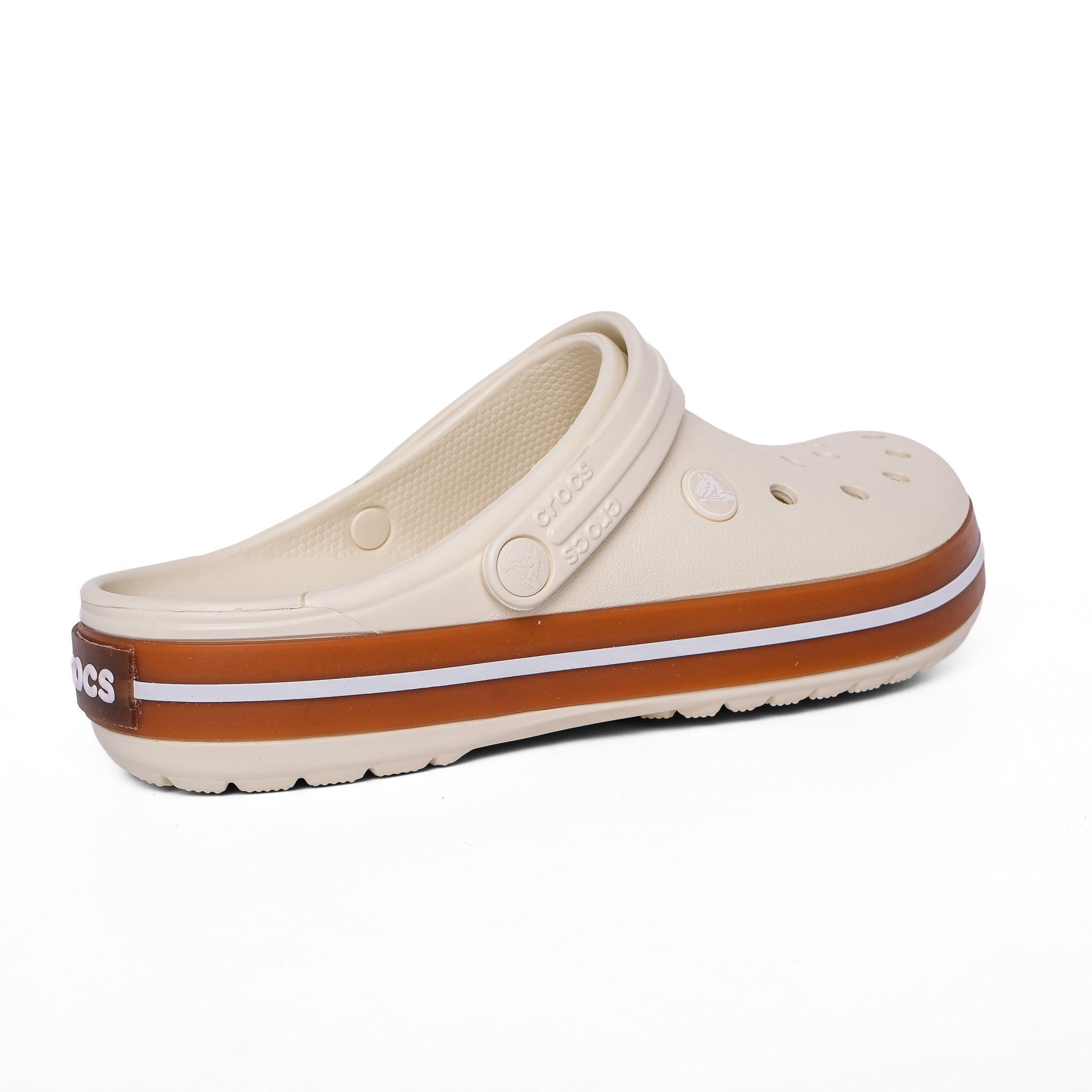 Crocs Terlik Crocband Gum Clog 212756 BEJ - KAHVE - Crocs