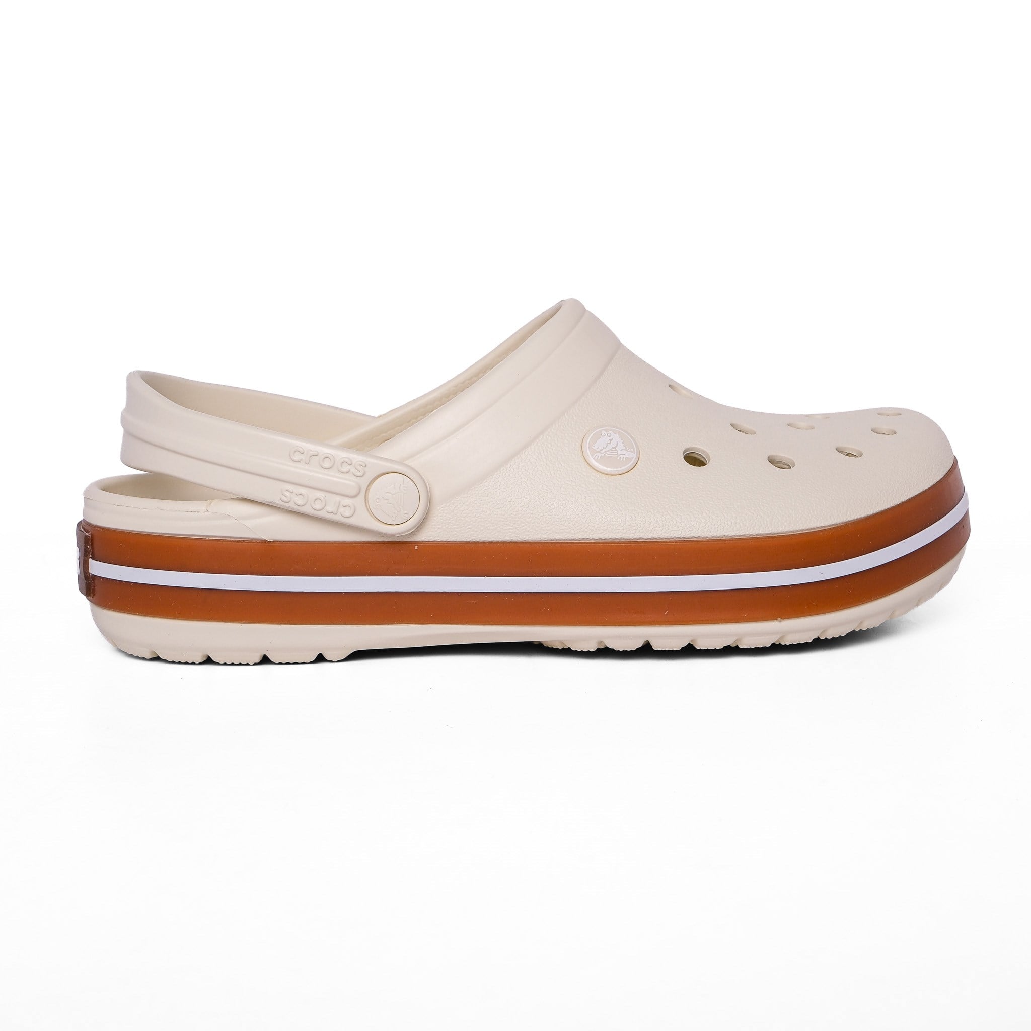 Crocs Terlik Crocband Gum Clog 212756 BEJ - KAHVE - Crocs