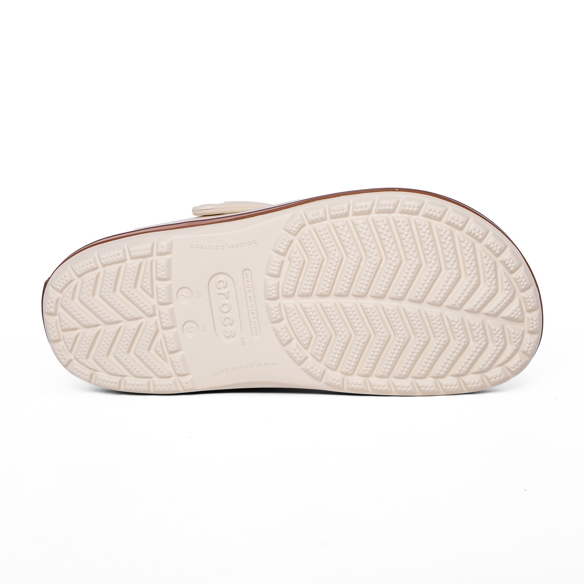 Crocs Terlik Crocband Gum Clog 212756 BEJ - KAHVE - Crocs