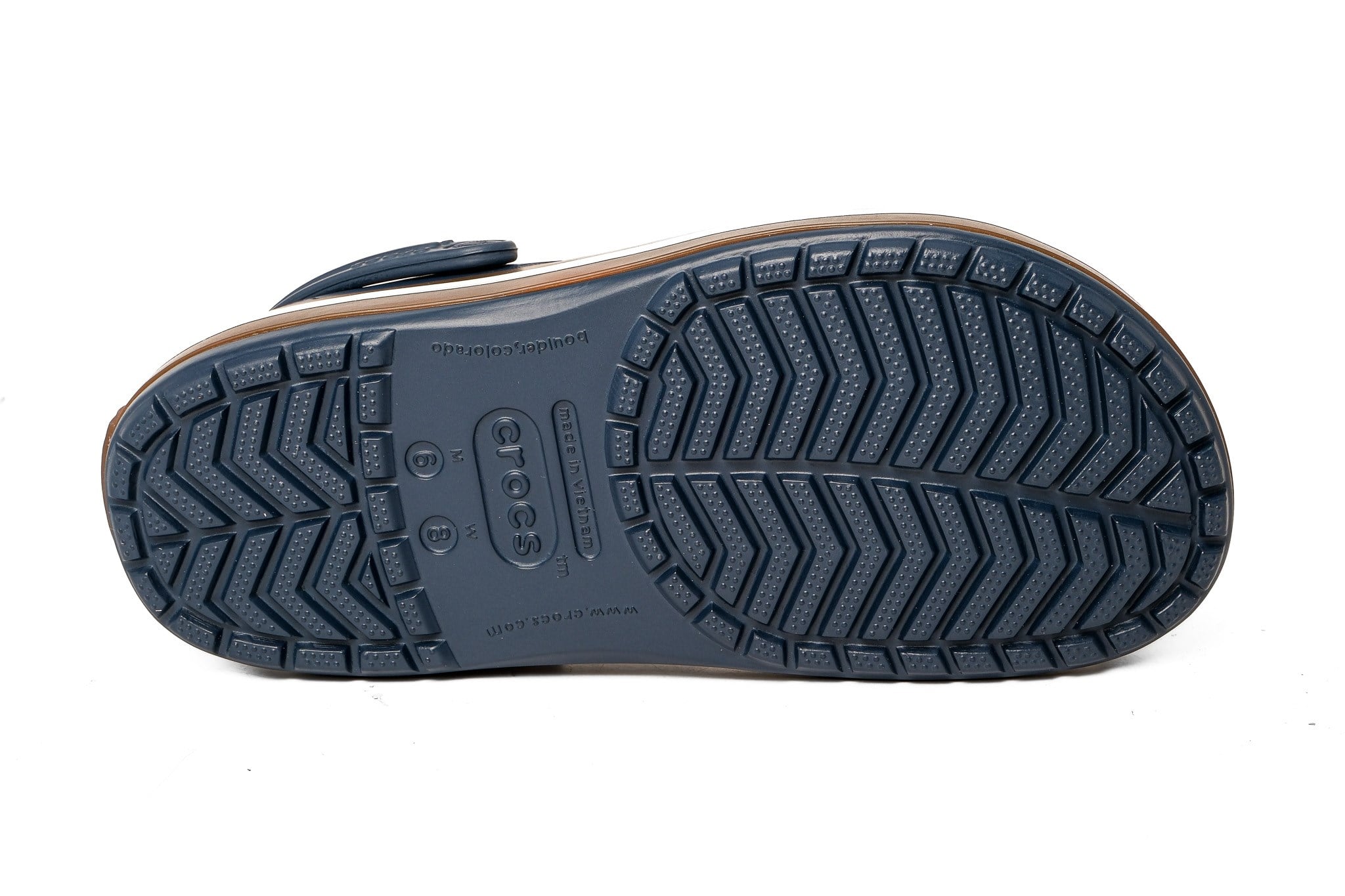 Crocs Terlik Crocband Gum Clog 212756 LACİVERT-KAHVE - Crocs