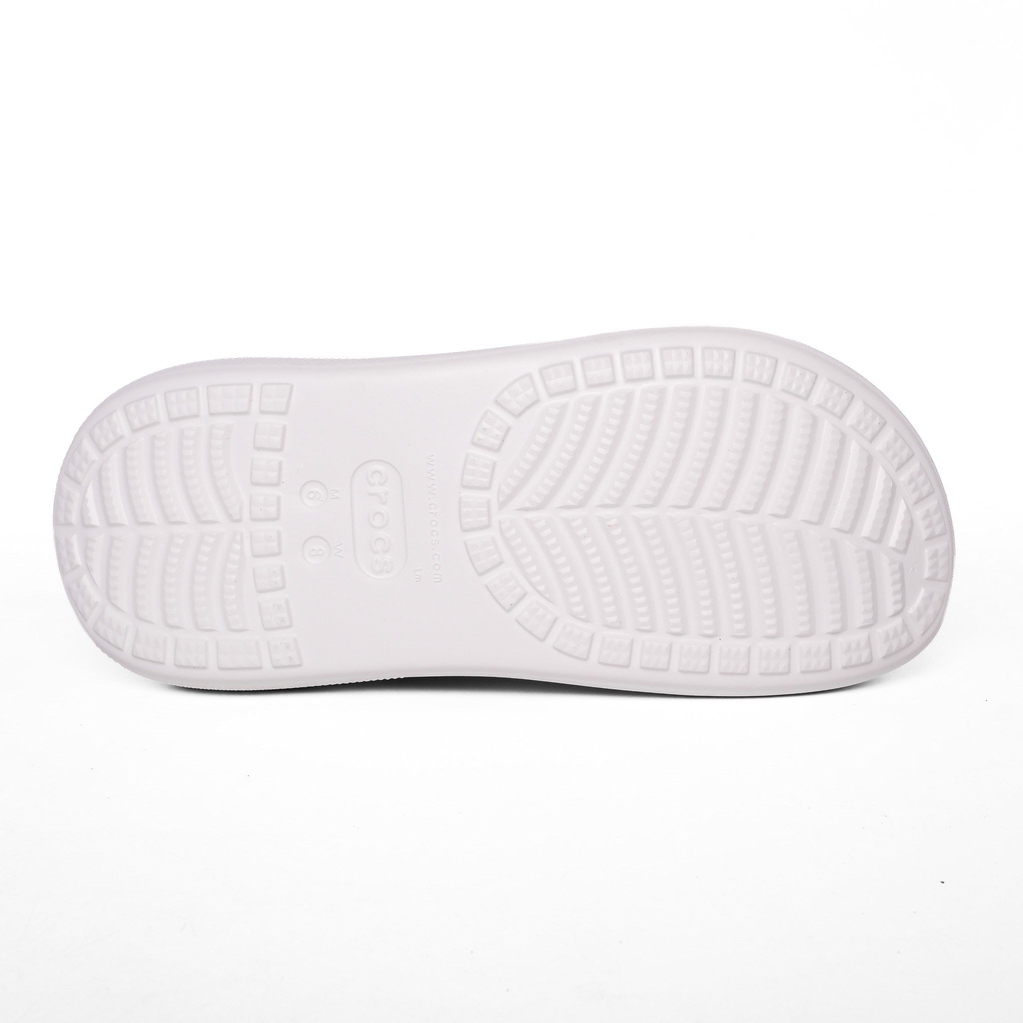 Crocs Terlik Crush Clog Platform 207521 BEYAZ - Crocs