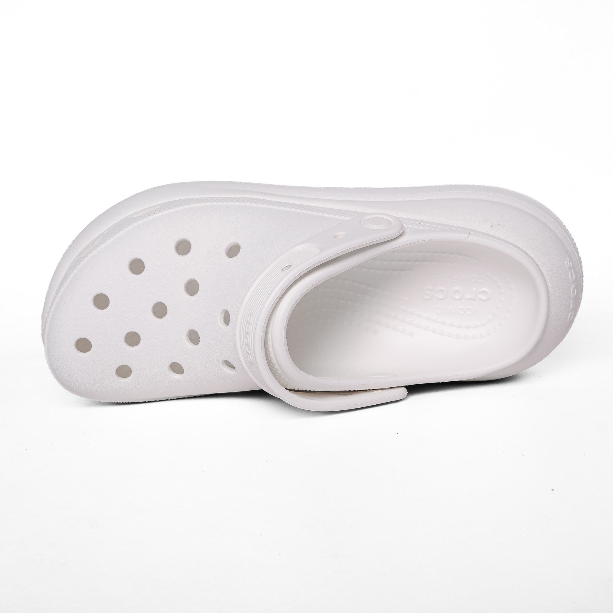 Crocs Terlik Crush Clog Platform 207521 BEYAZ - Crocs