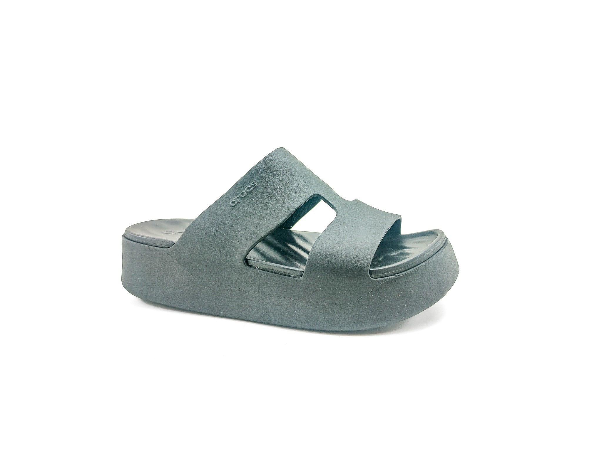Crocs Terlik Getaway Platform H-Strap 209409 SİYAH - Crocs