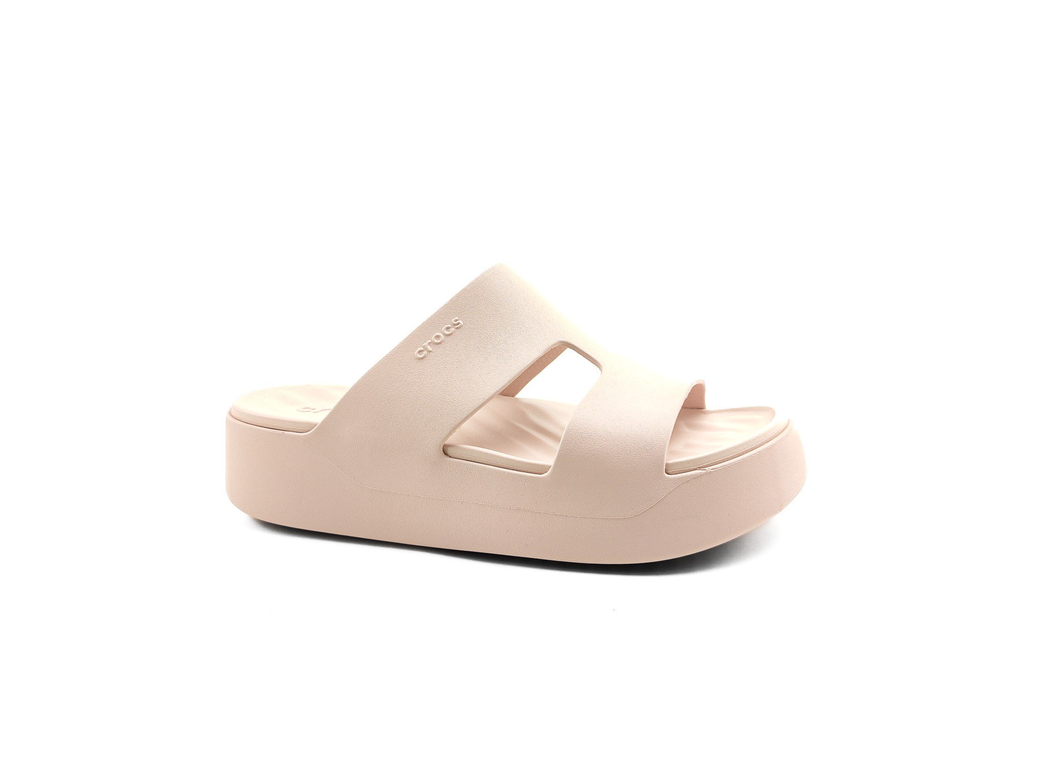 Crocs Terlik Getaway Platform H-Strap 209409 PUDRA - Crocs