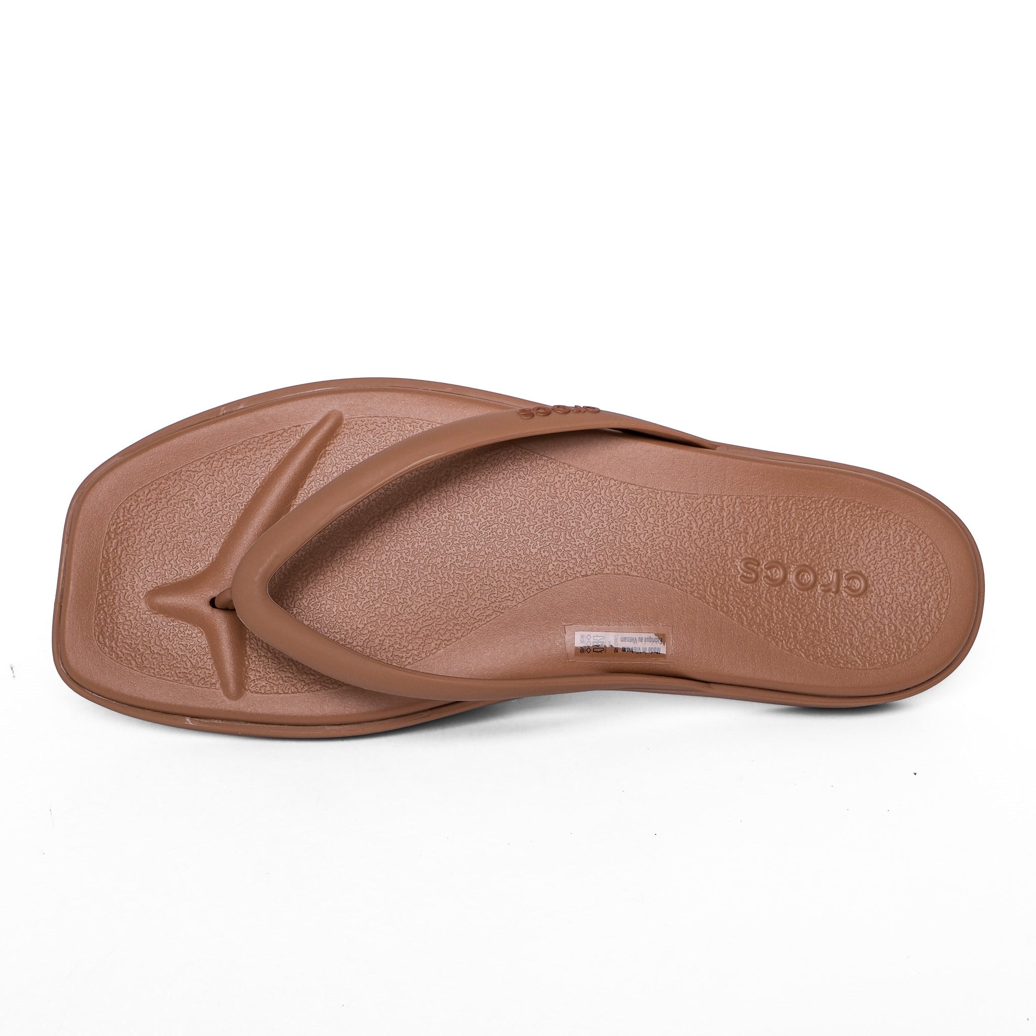 Crocs Terlik Miami Flip 211435 SÜTLÜ ÇİKOLATA - Crocs