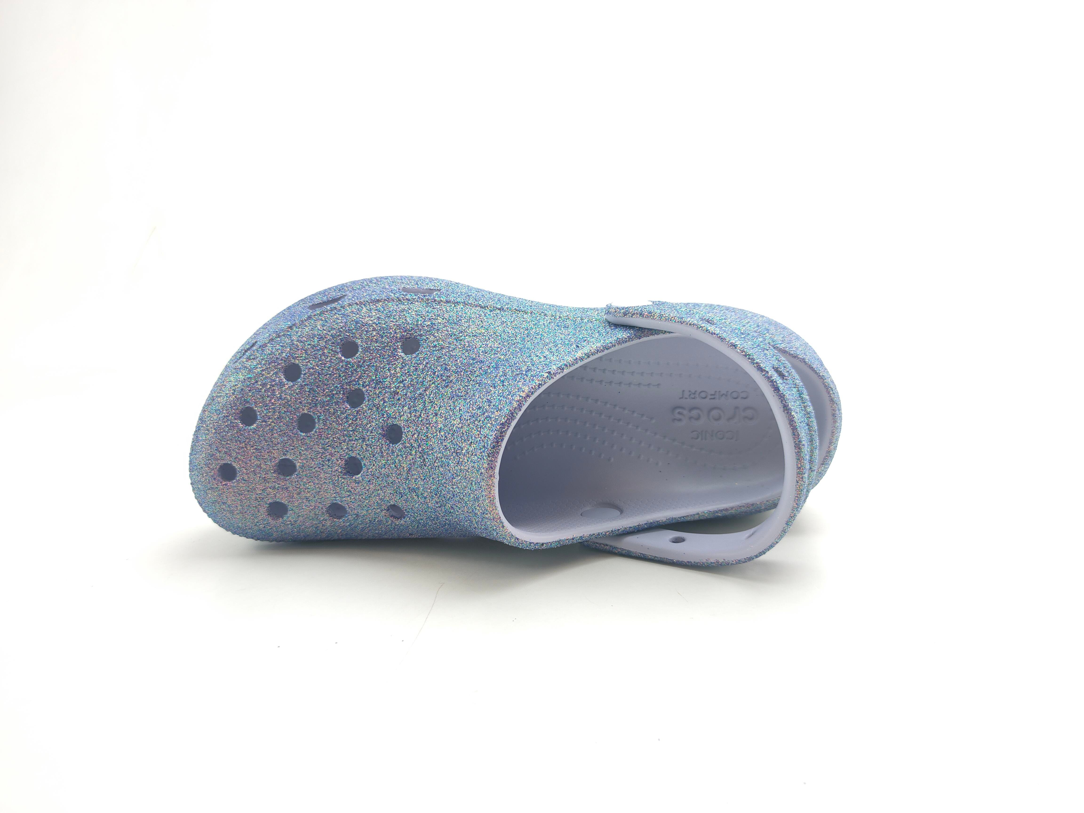 Crocs Terlik Platform Irid Glitter Clog 211024 - CROCS