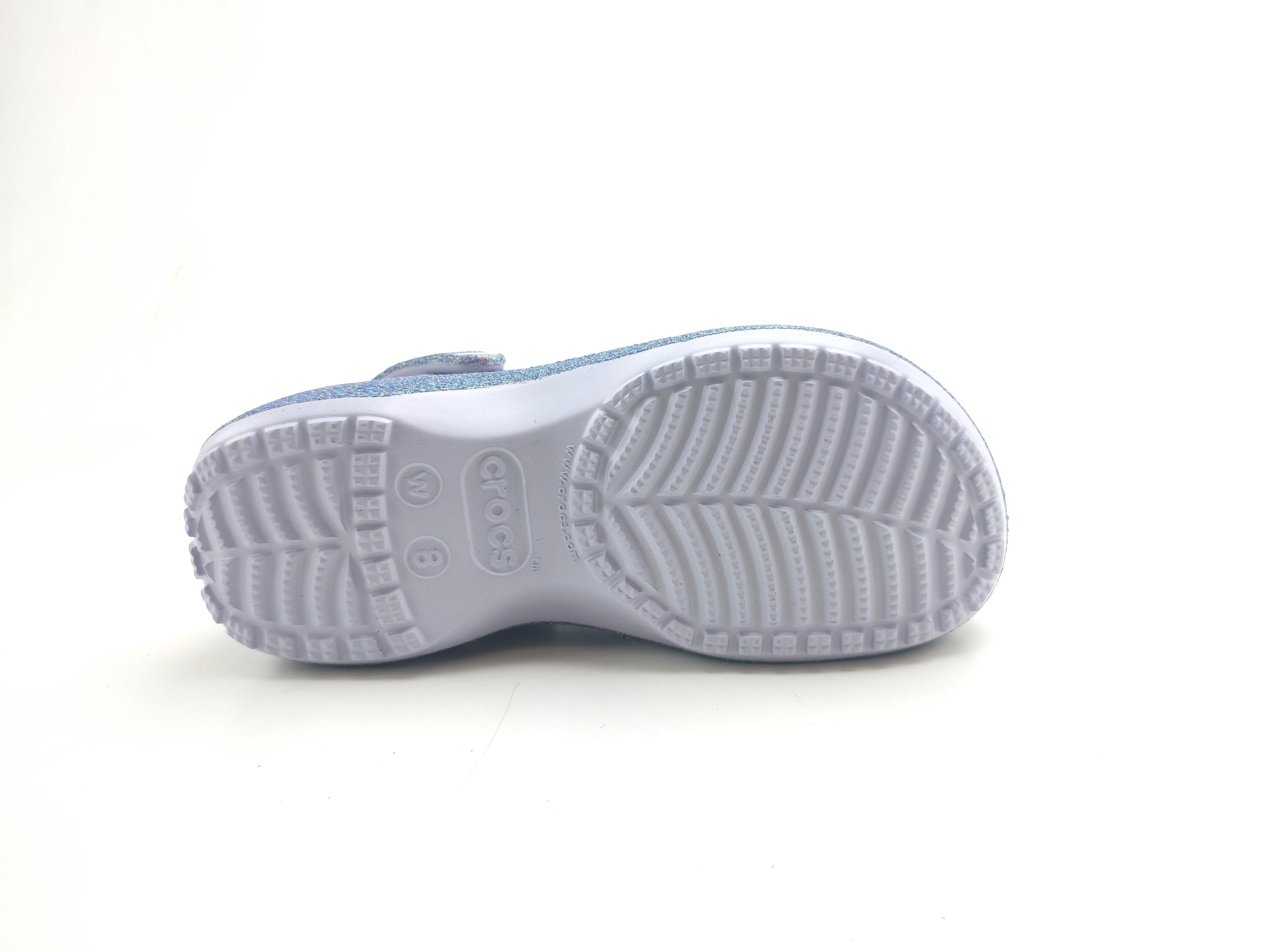 Crocs Terlik Platform Irid Glitter Clog 211024 - CROCS