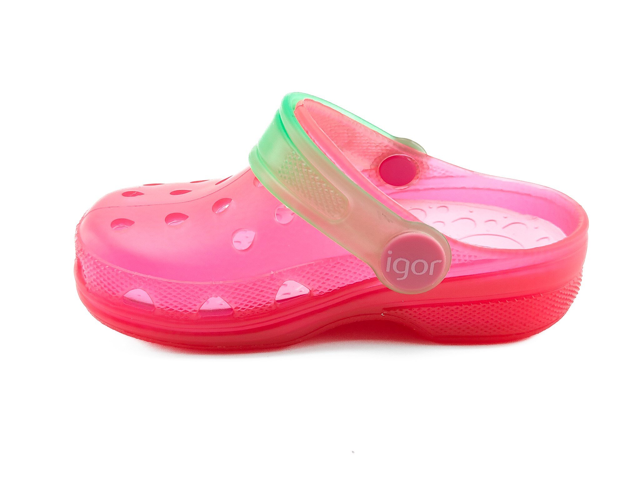 Igor Çocuk Sandalet Poppy S10116 FUCSIA / AGUAMARINA - Igor