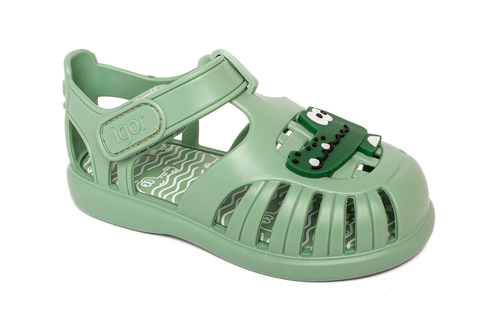 Igor Çocuk Sandalet Tobby Croco S10371 MATCHA - Igor