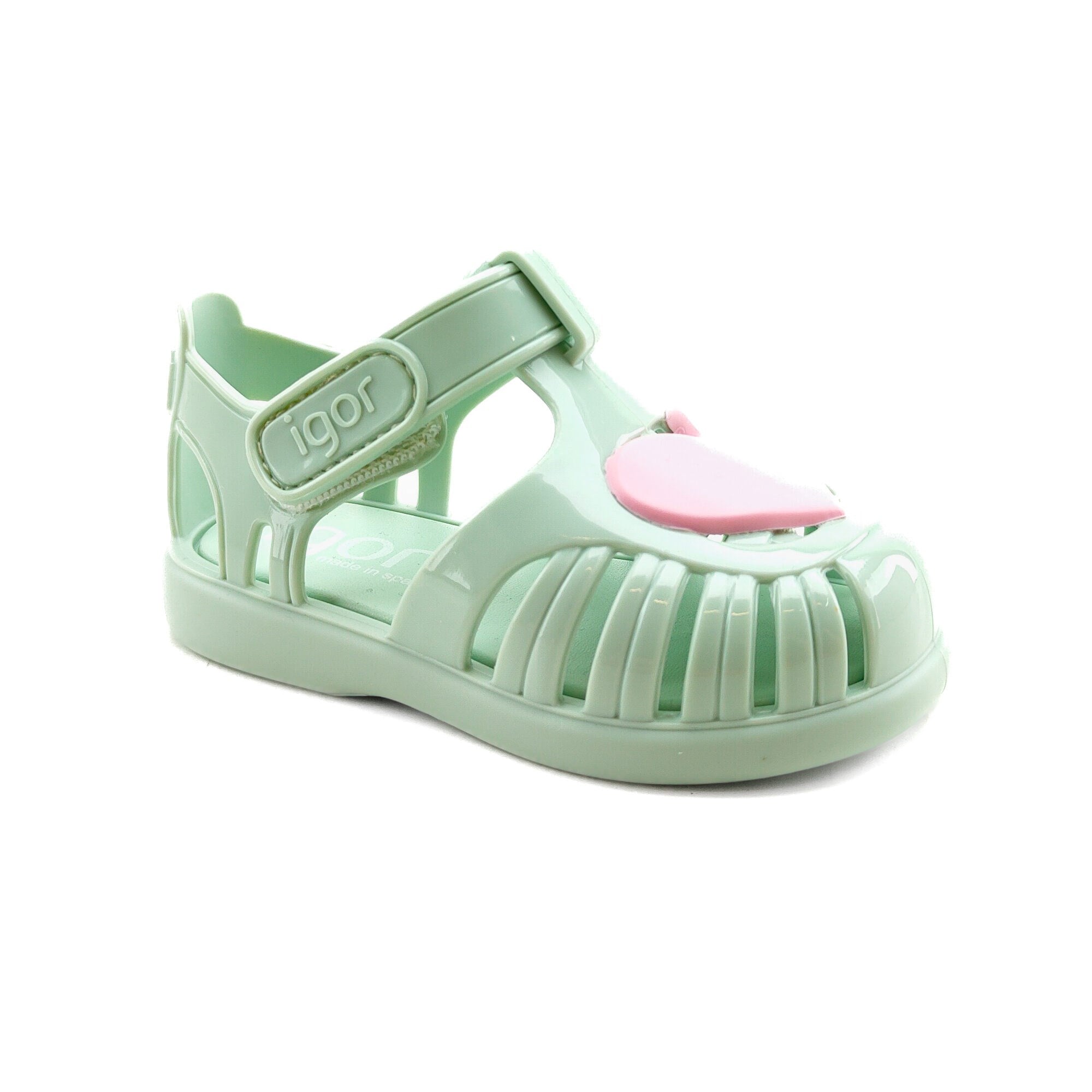 Igor Çocuk Sandalet Tobby Gloss Love S10310 MENTA/MINT - Igor
