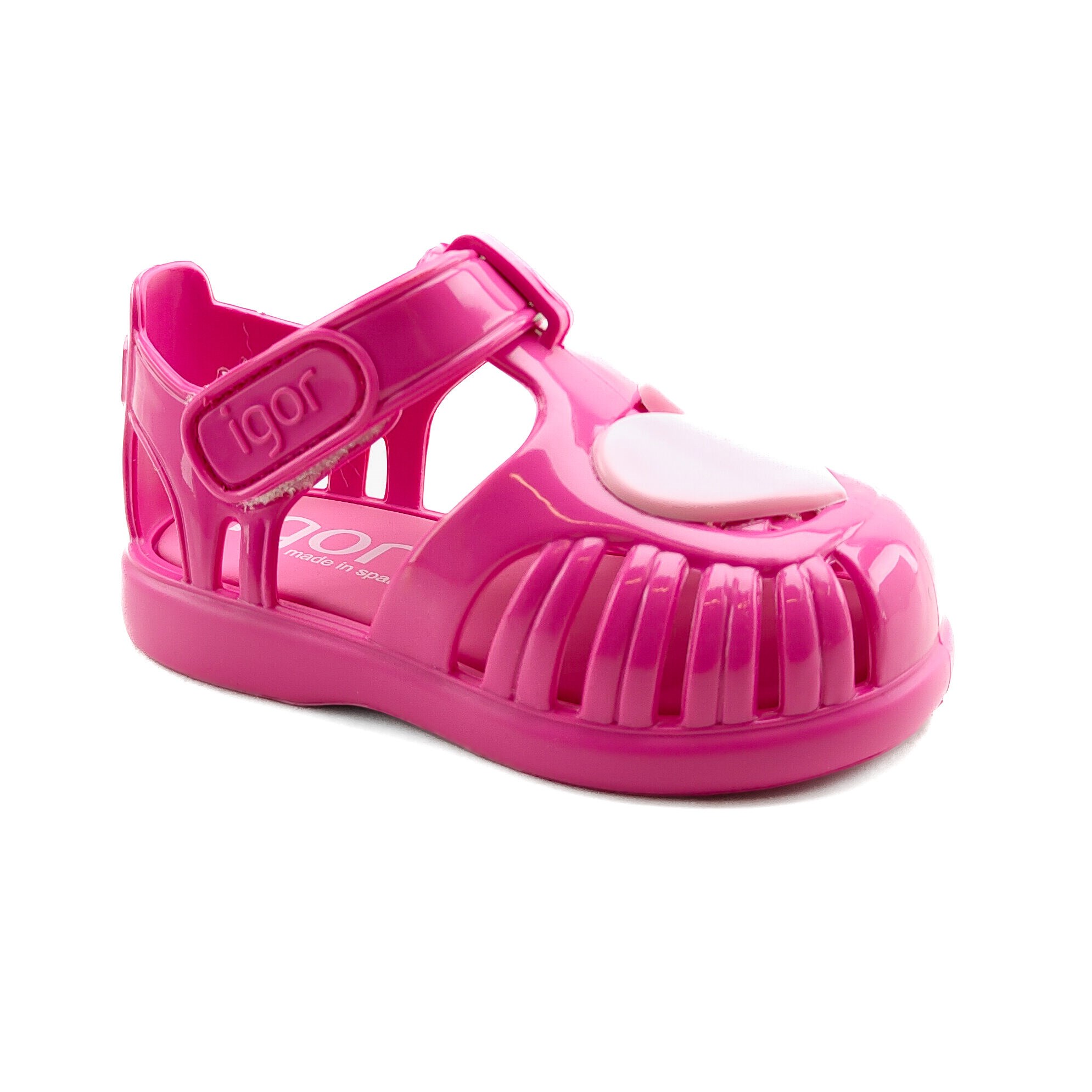 Igor Çocuk Sandalet Tobby Gloss Love S10310 FUCSIA/FUCSIA - Igor