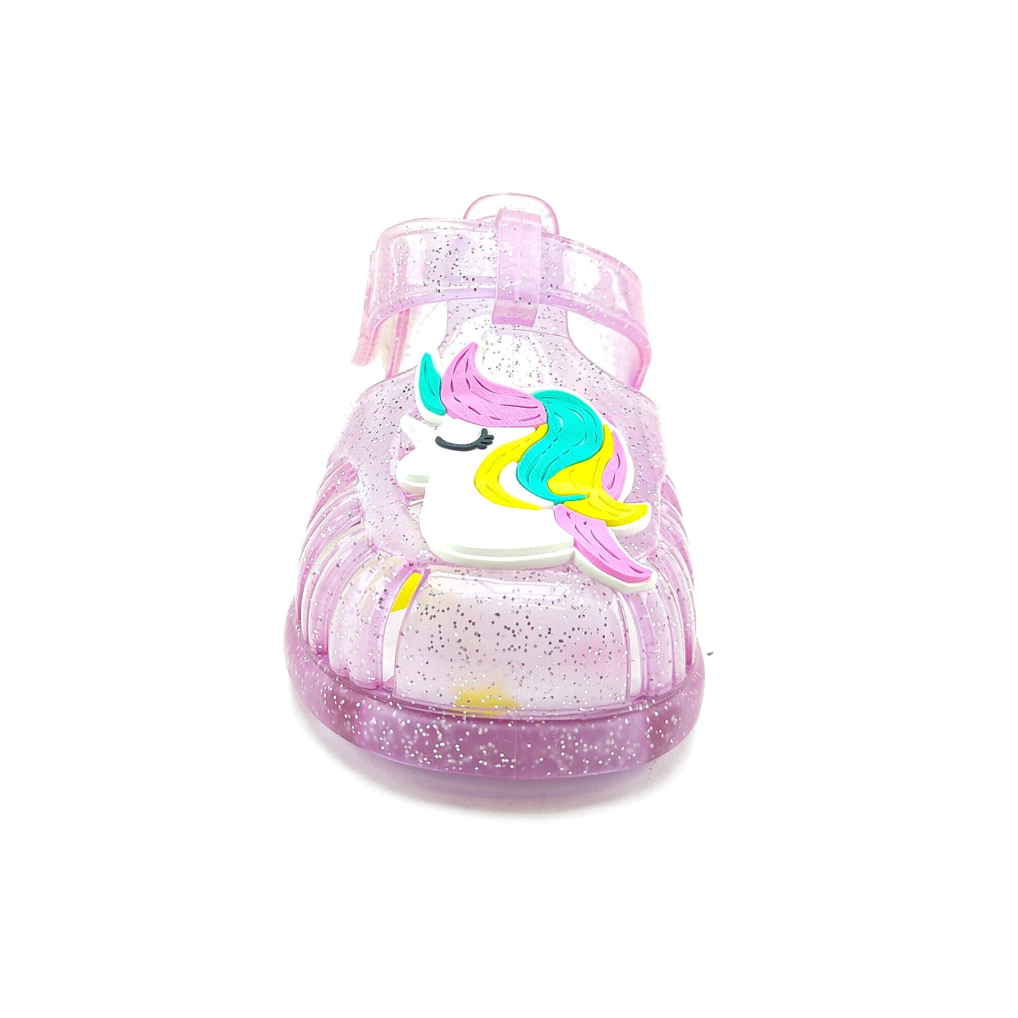 Igor Çocuk Sandalet Tobby Gloss Unicornio S10309 MALVA GLITTER - Igor