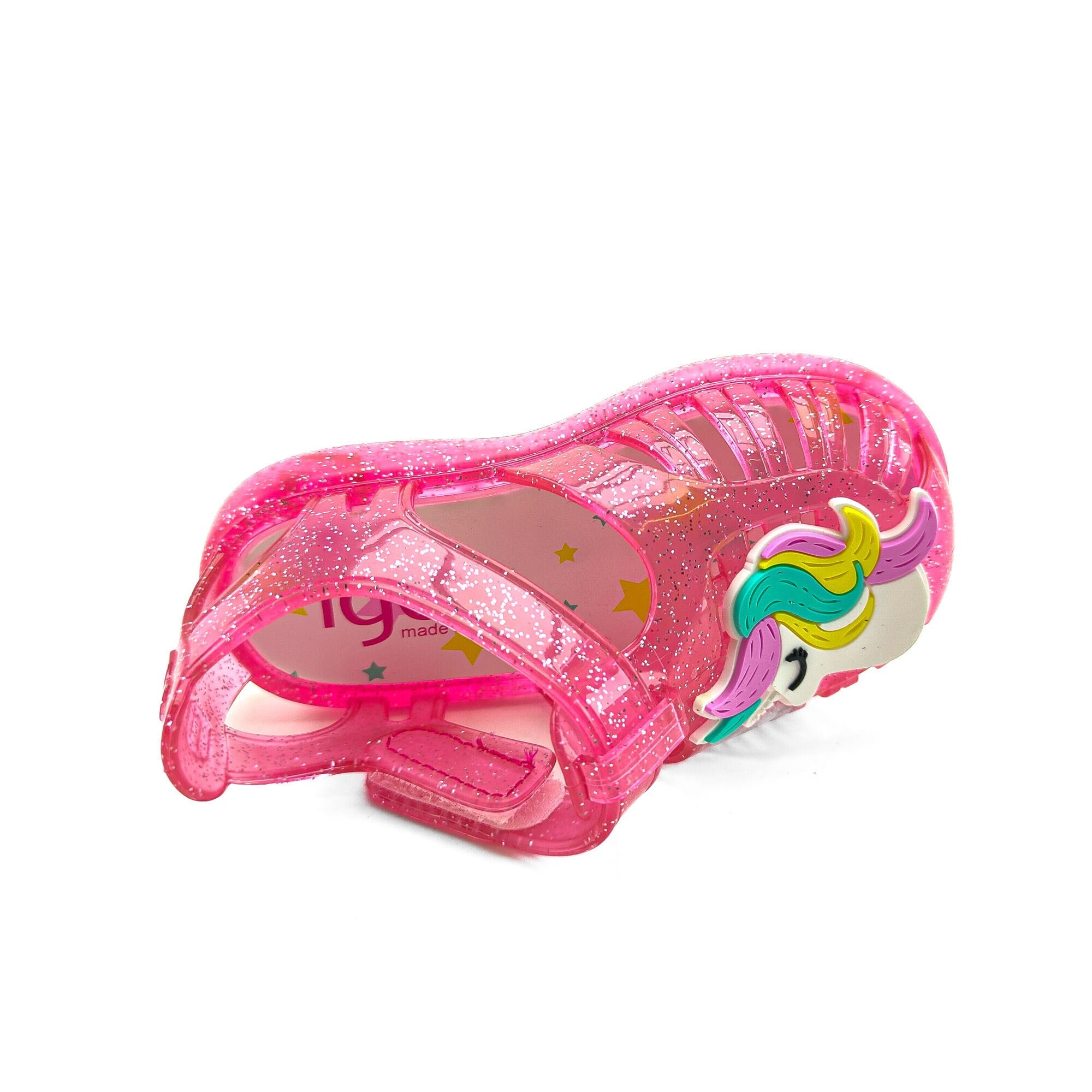 Igor Çocuk Sandalet Tobby Gloss Unicornio S10309 FUCSIA GLITTER - Igor