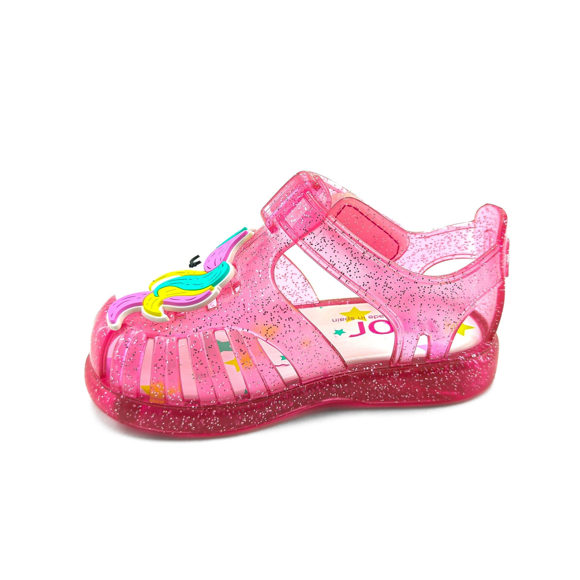 Igor Çocuk Sandalet Tobby Gloss Unicornio S10309 FUCSIA GLITTER - Igor