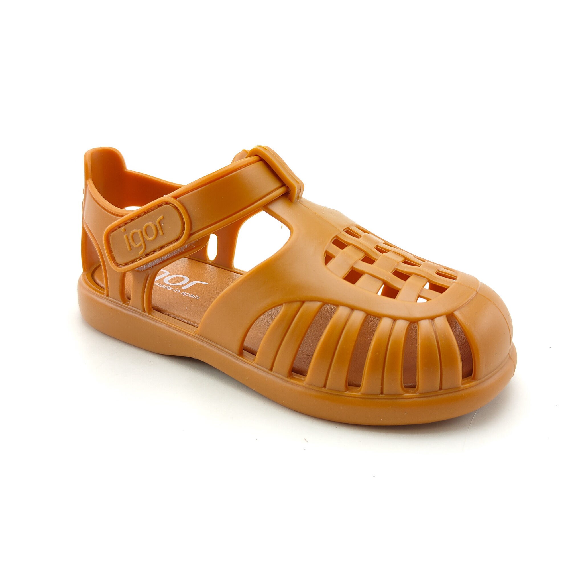 Igor Çocuk Sandalet Tobby Solıd S10271 CARAMELO / CARAMEL - Igor