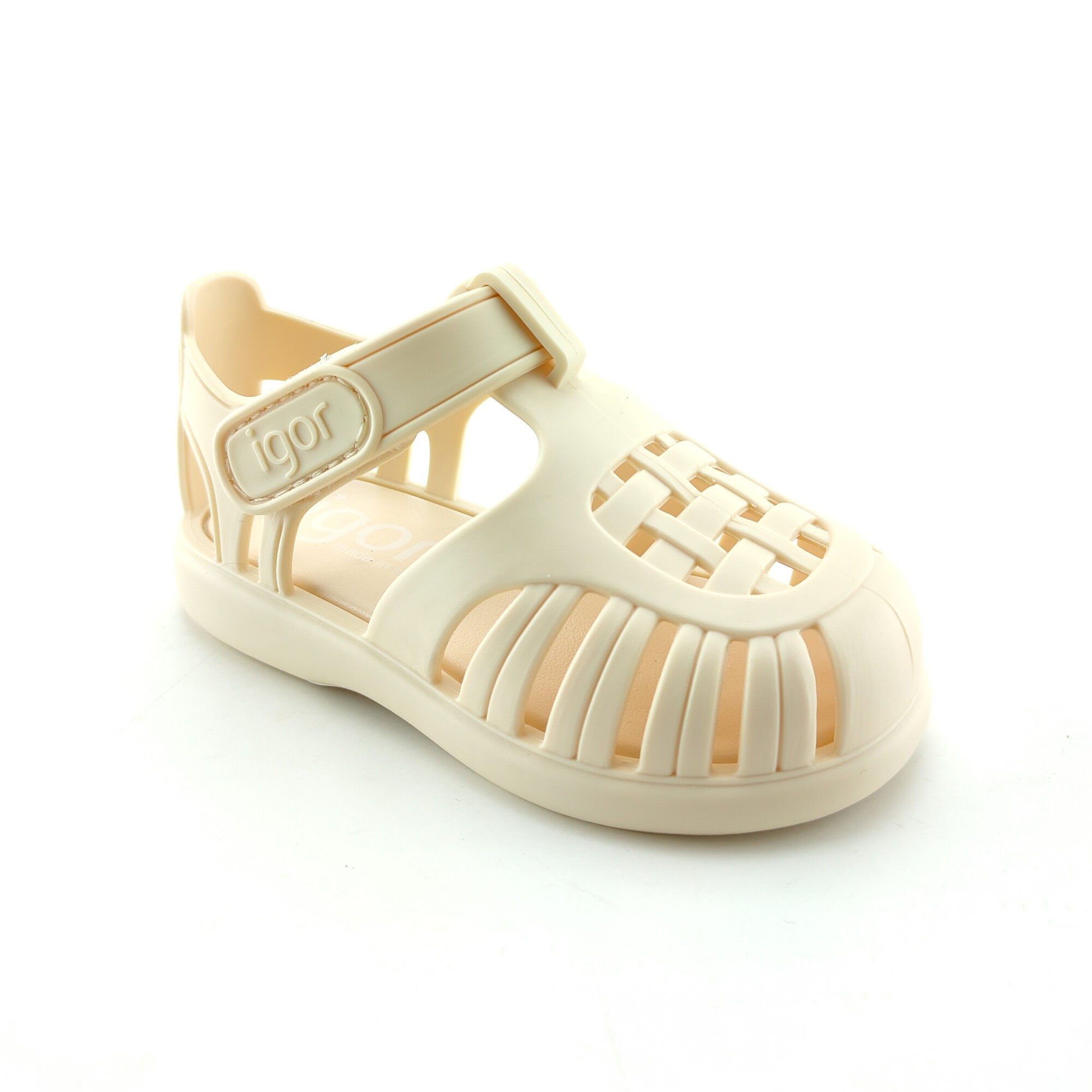 Igor Çocuk Sandalet Tobby Solıd S10271 MARFIL/IVORY - Igor