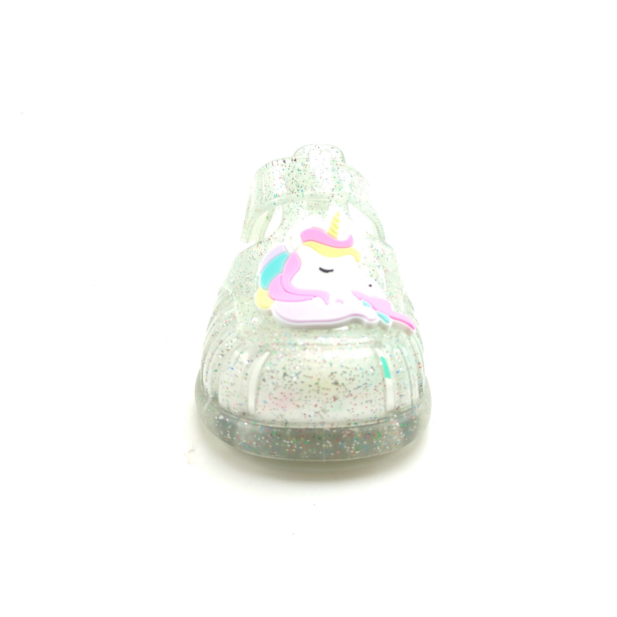 Igor Çocuk Sandalet Tobby Unicornio 10341 TRANS.MULTI GLITTER - Igor