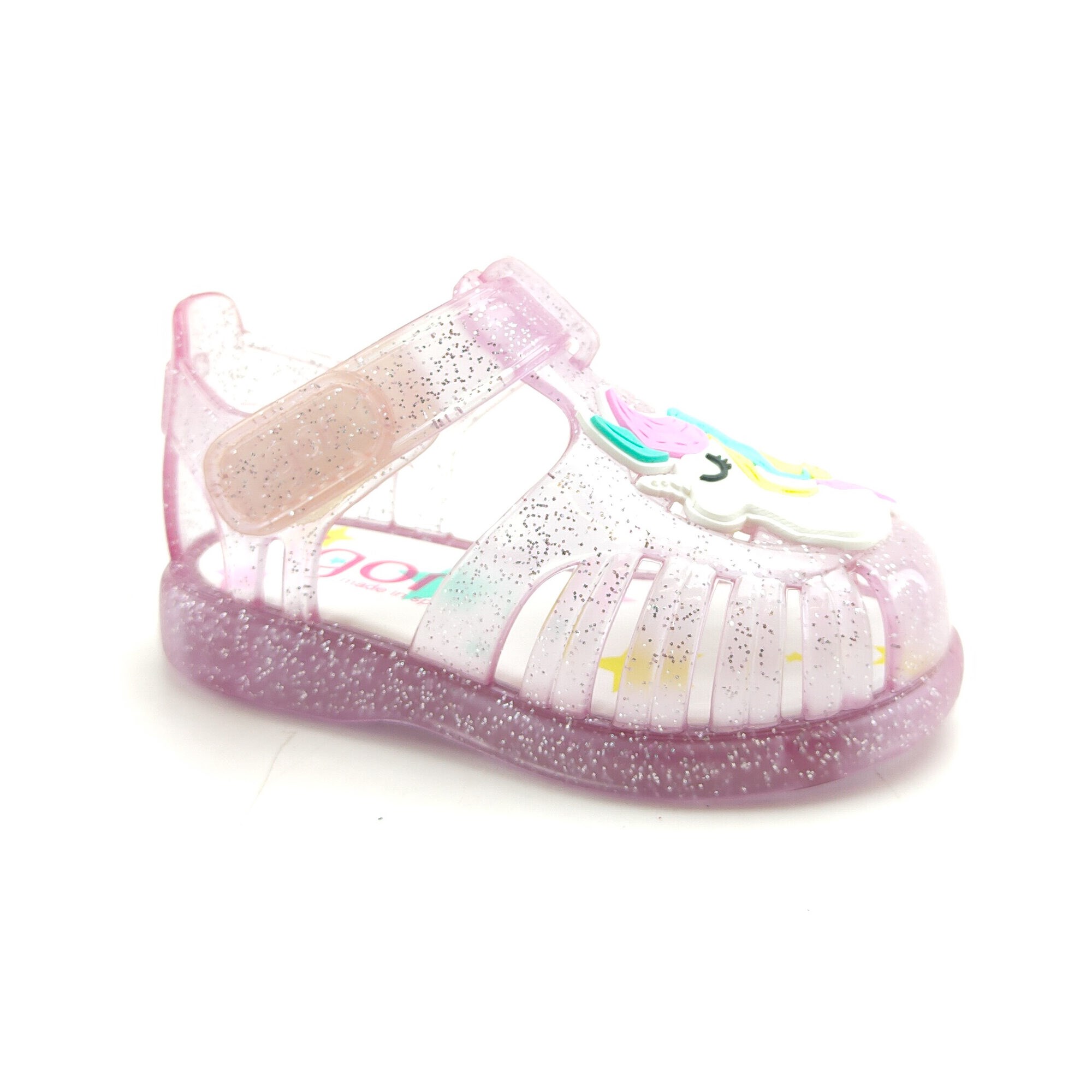 Igor Çocuk Sandalet Tobby Unicornio 10341 MALVA GLITTER - Igor