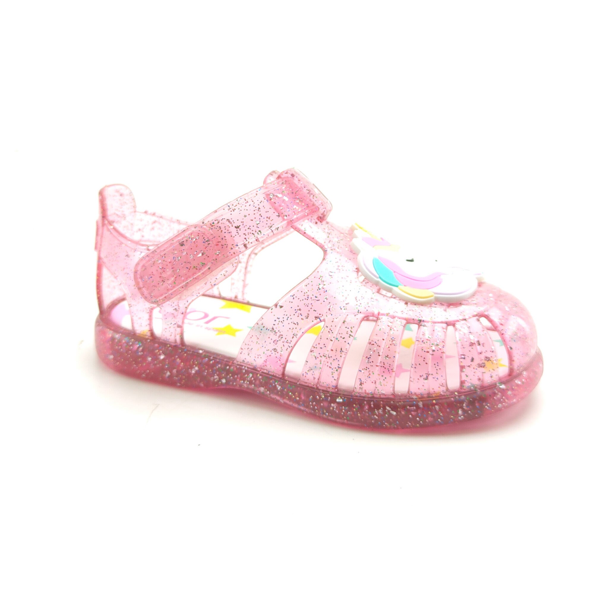 Igor Çocuk Sandalet Tobby Unicornio 10341 FUCSIA GLITTER - Igor