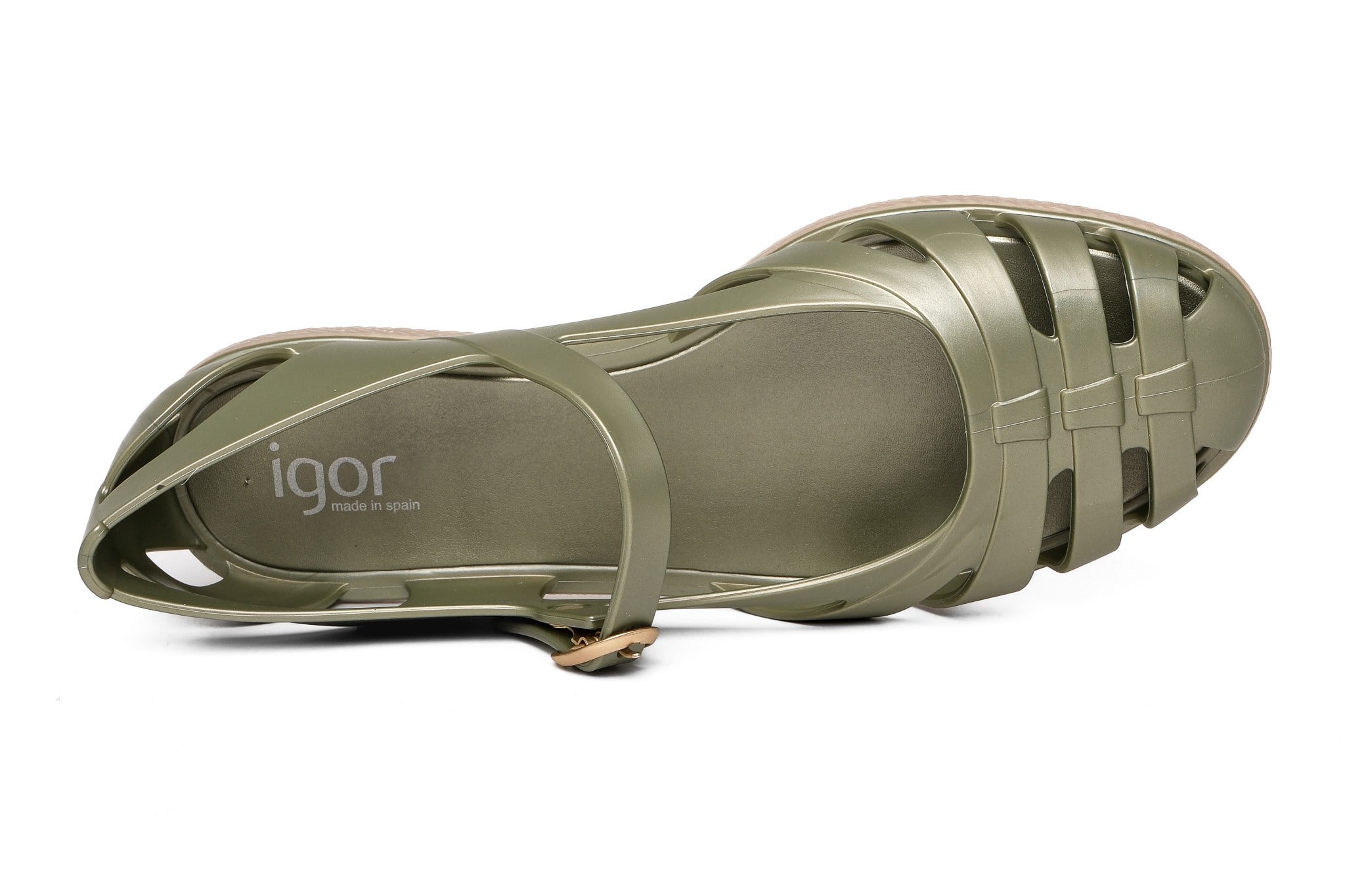 Igor Kadın Sandalet Paris Metal S10375 VERDE/GREEN - Igor