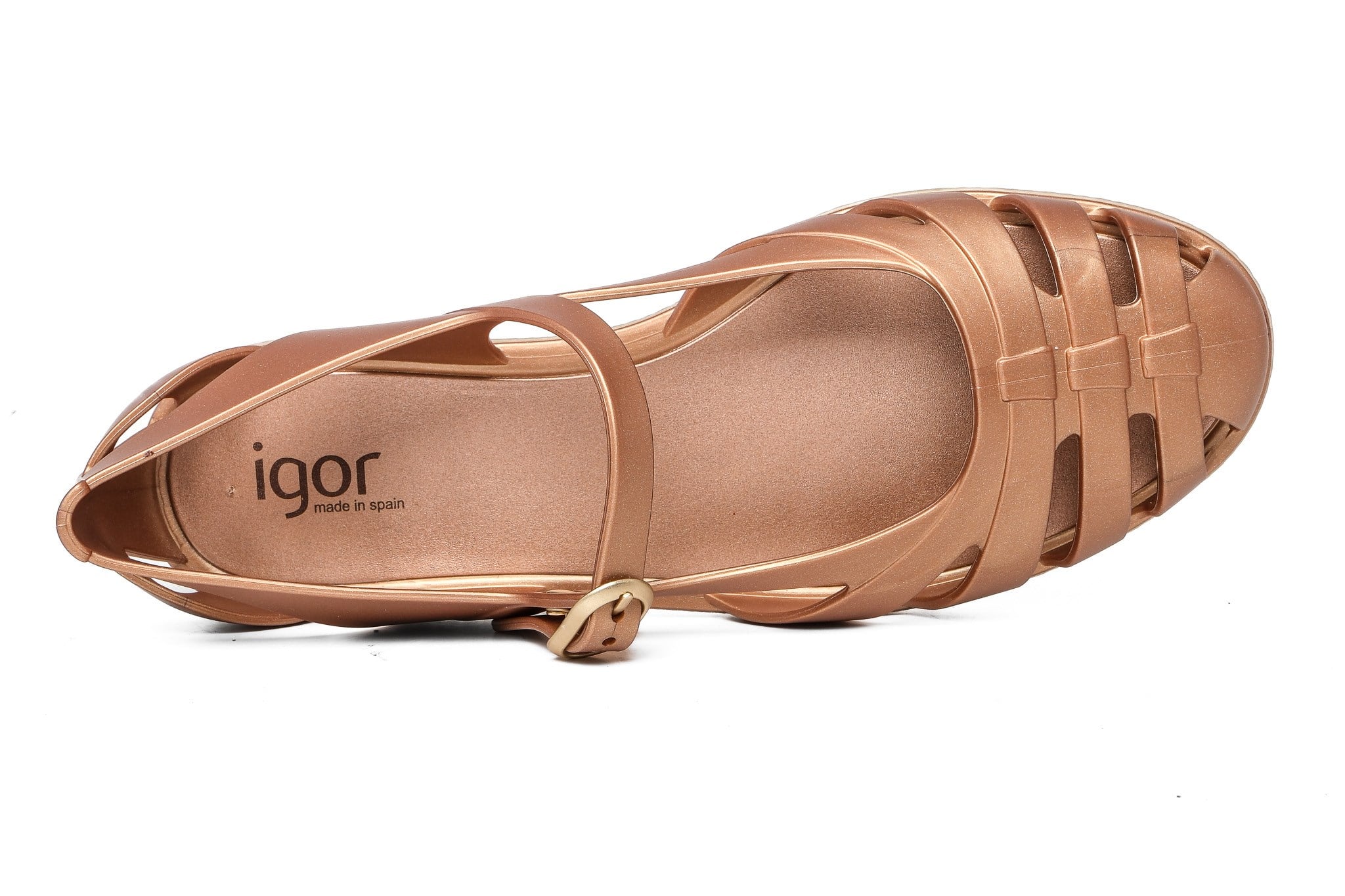 Igor Kadın Sandalet Paris Metal S10375 BRONZE - Igor
