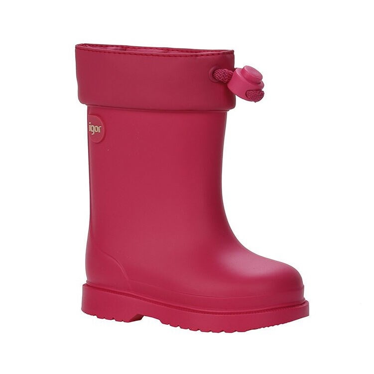 Igor Kürklü Yağmur Çizmesi Chufe Cuello Borreguıllo W10101 FUCSIA/FUCSIA - Igor