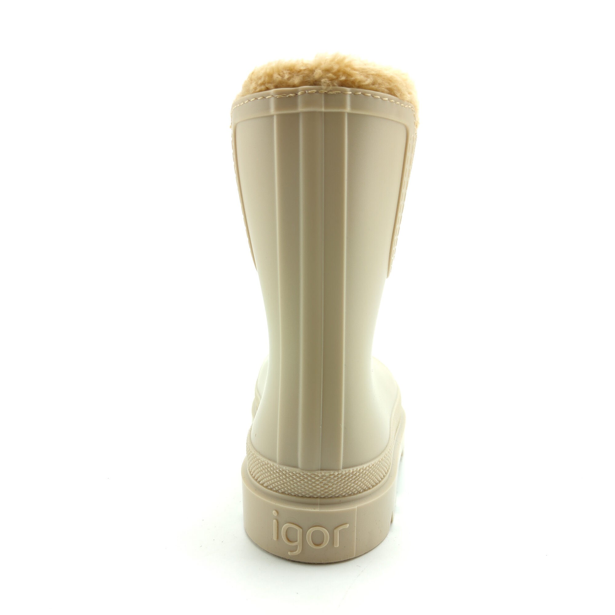 Igor Kürklü Yağmur Çizmesi Tokıo Borreguito W10290 BEIGE - Igor