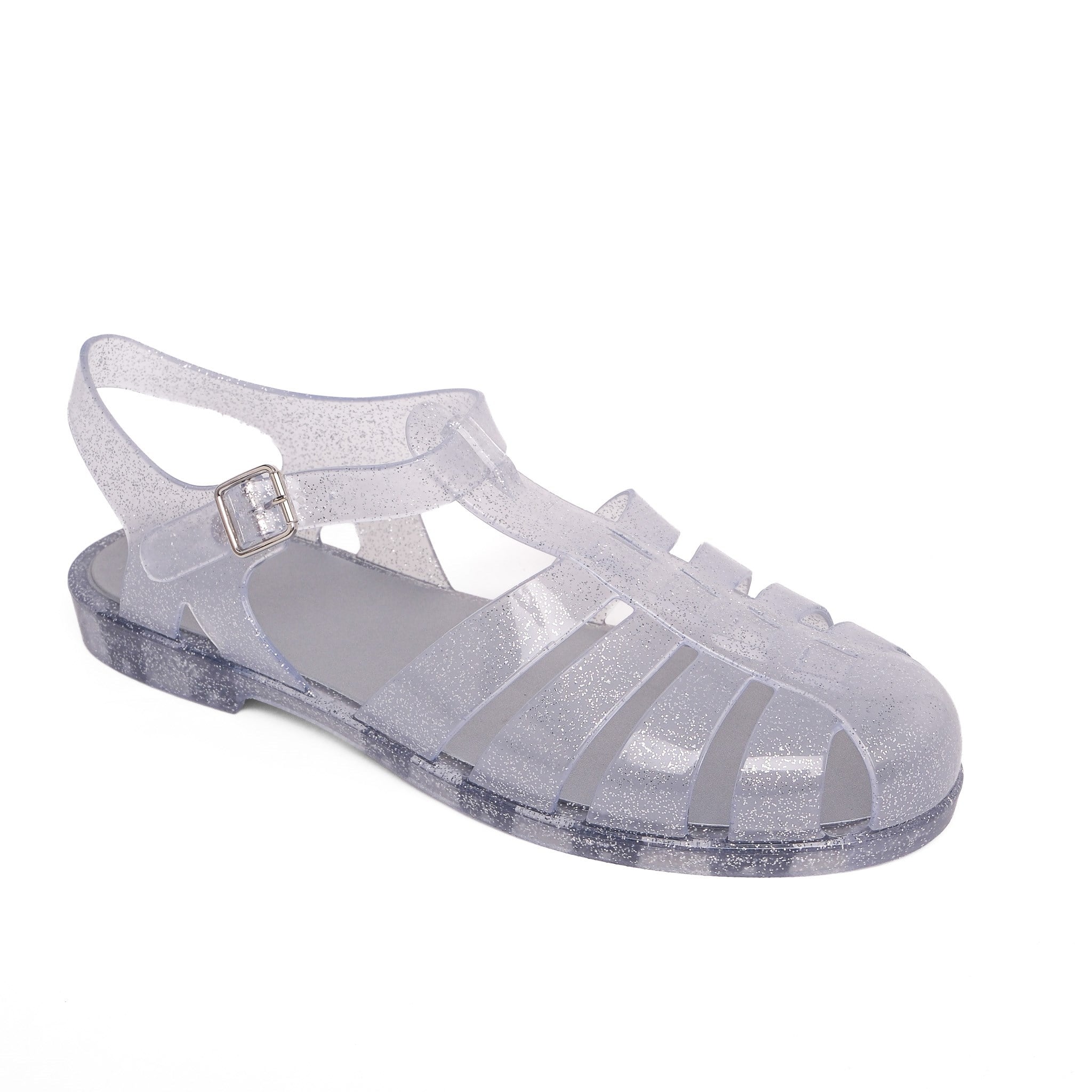 Igor Sandalet Biarritz Glitter S10262 PURPURINA PLATA / SILVER GLITTER - Igor