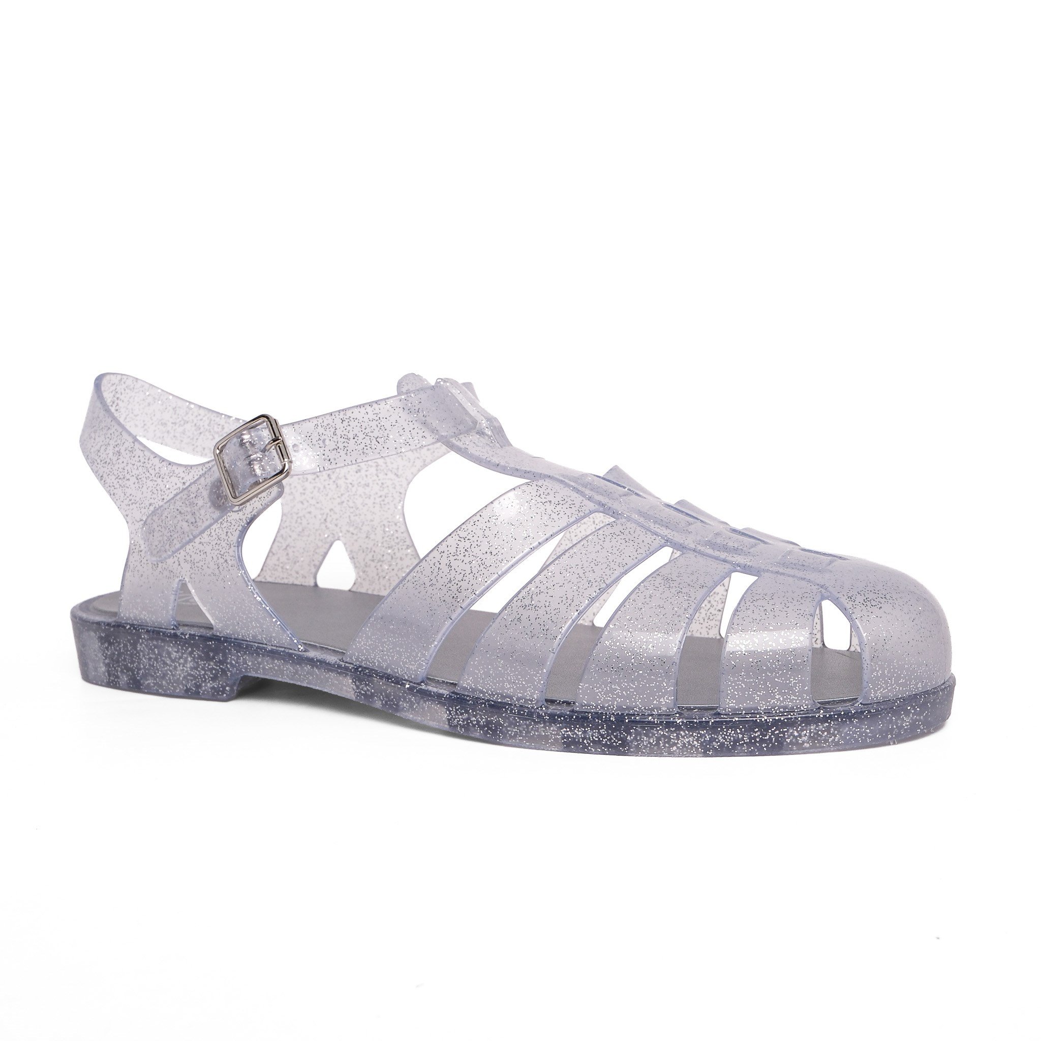 Igor Sandalet Biarritz Glitter S10262 PURPURINA PLATA / SILVER GLITTER - Igor