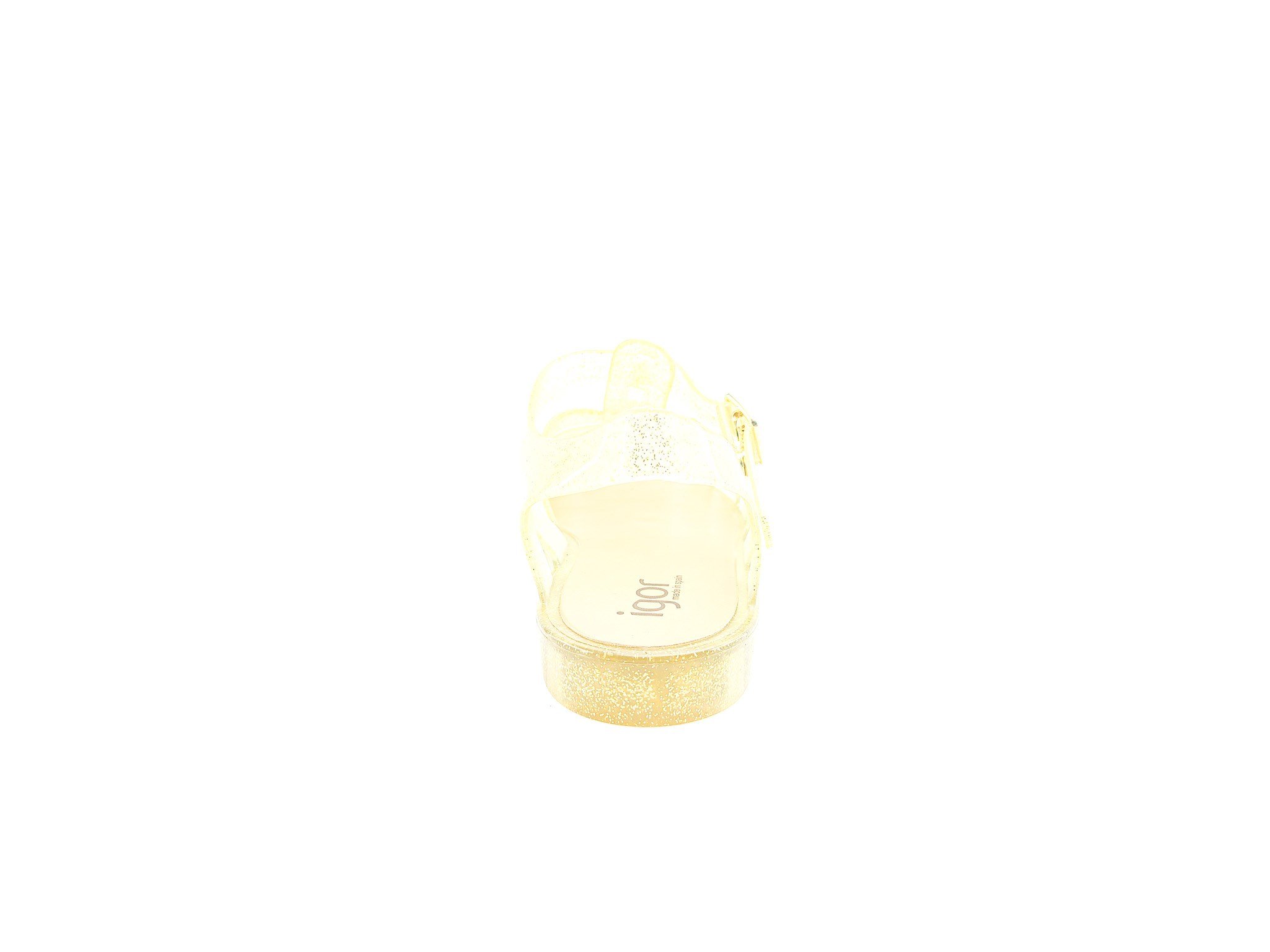 Igor Sandalet Biarritz Glitter S10262 PURPURINA ORO / GOLDEN GLITTER - Igor
