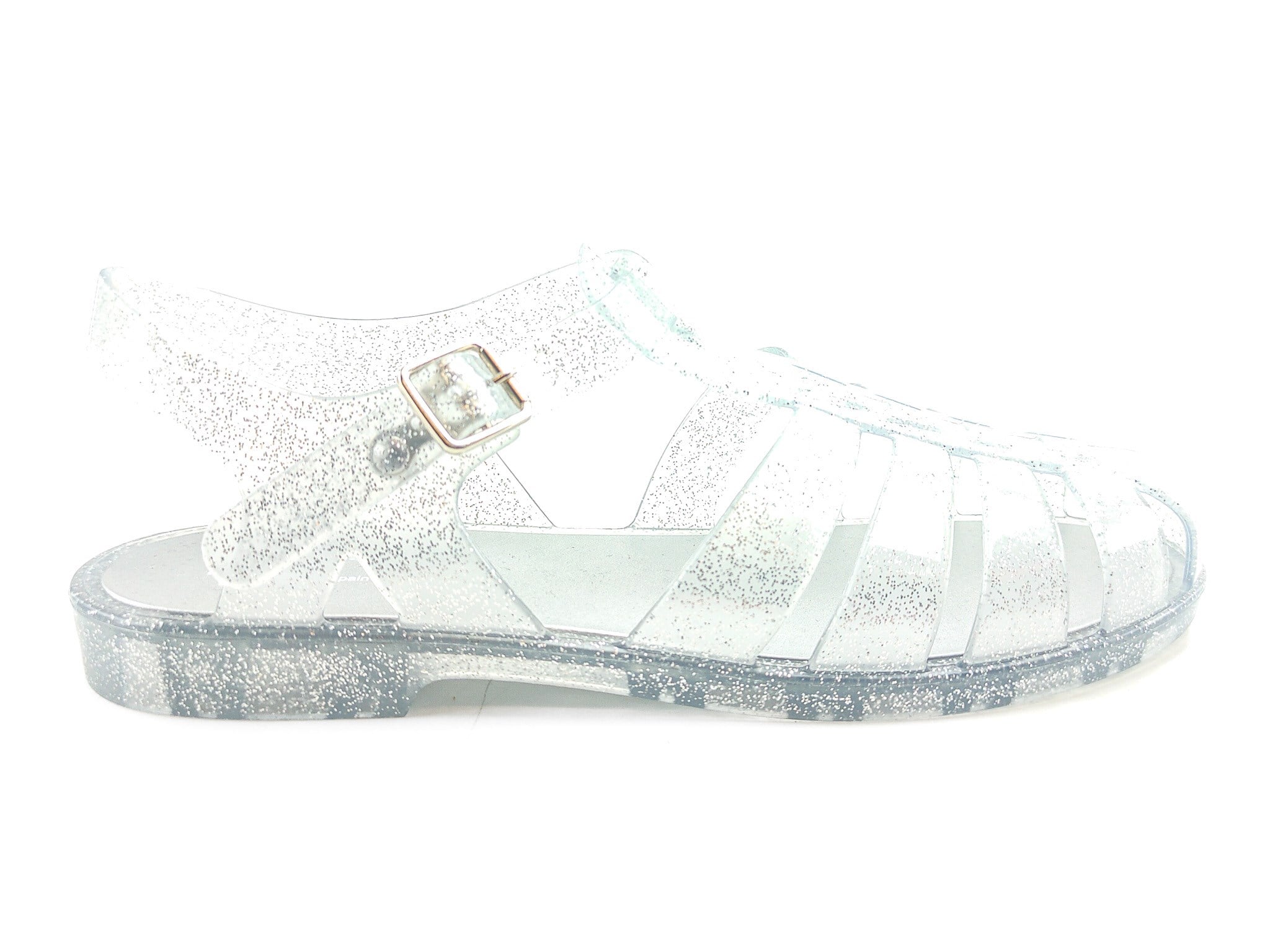 Igor Sandalet Biarritz Glitter S10262 PURPURINA PLATA / SILVER GLITTER - Igor
