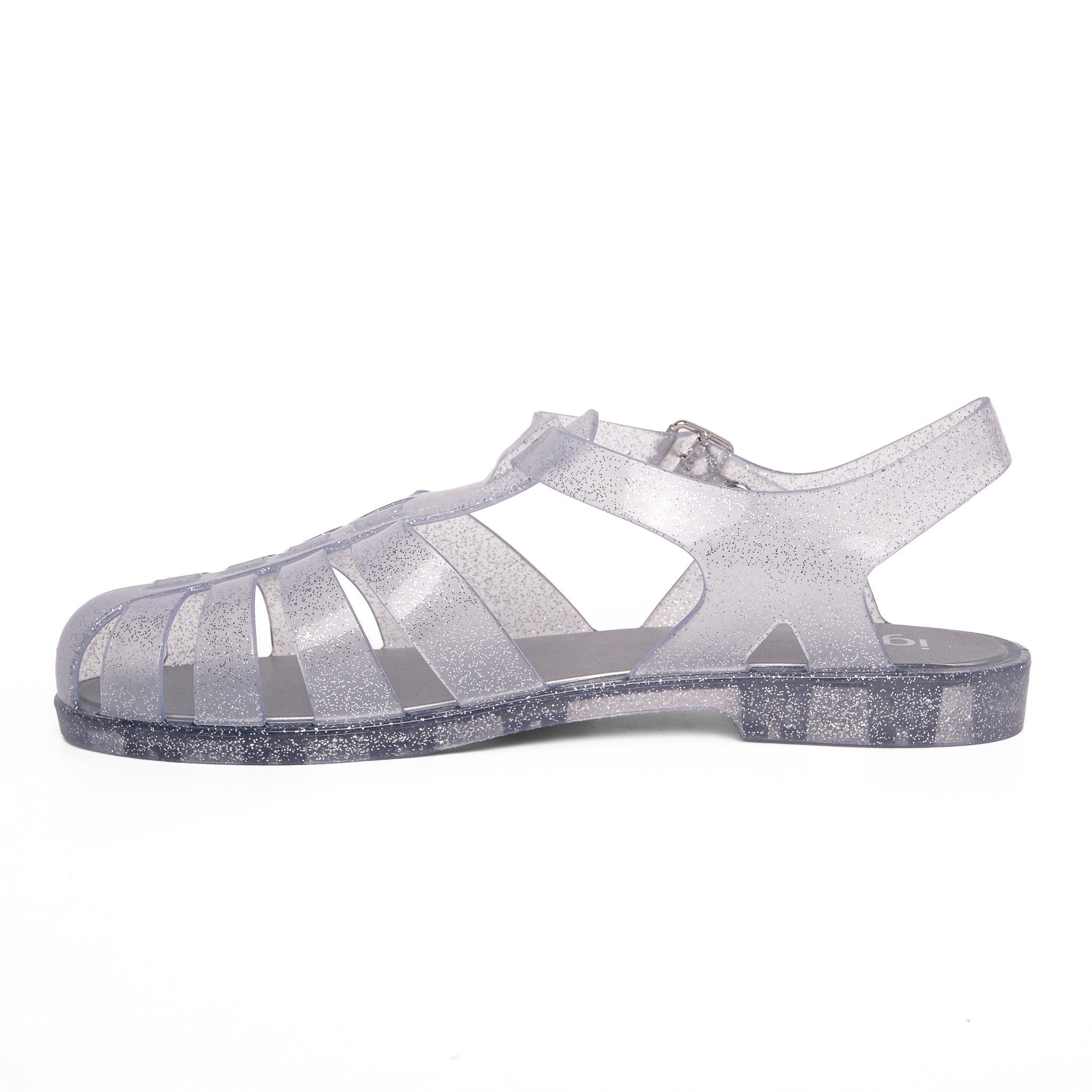 Igor Sandalet Biarritz Glitter S10262 PURPURINA PLATA / SILVER GLITTER - Igor