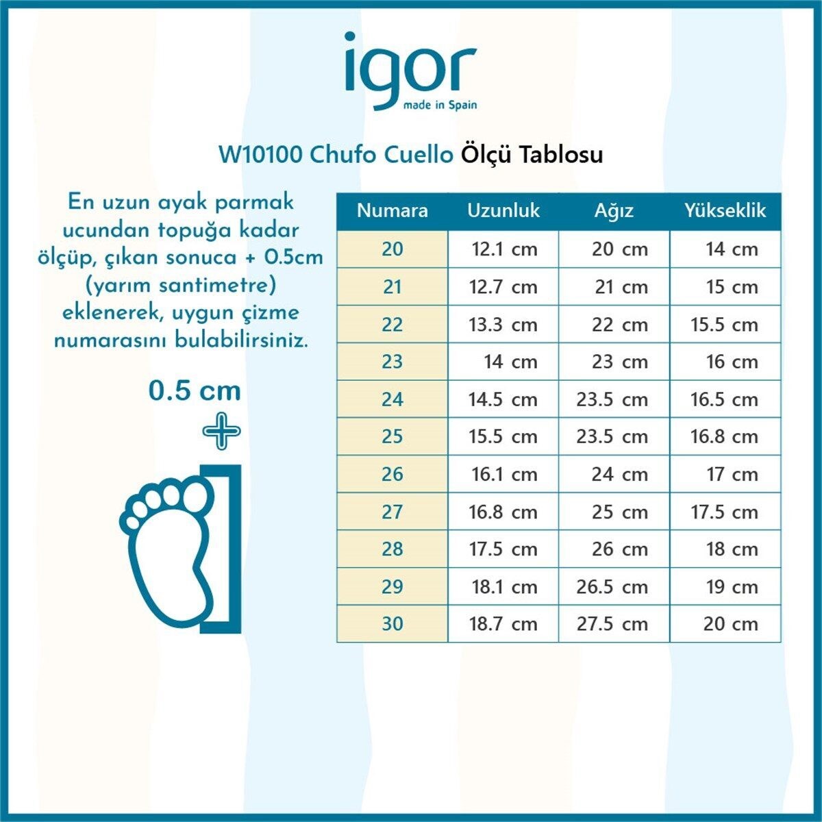 Igor Yağmur Çizmesi Chufo Cuello W10100 003-MARINO/NAVY - Igor